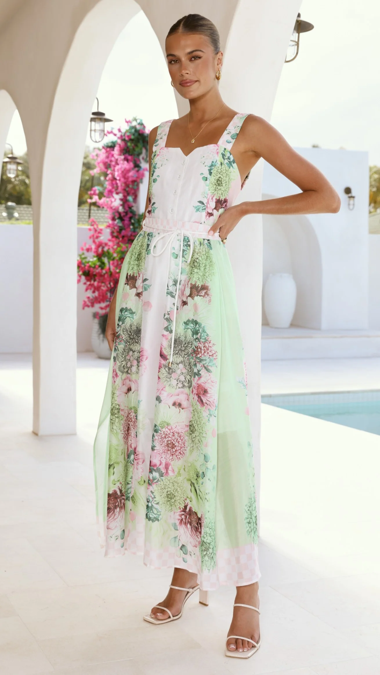 Kira Maxi Skirt - Sorbet Symphony - Image 3