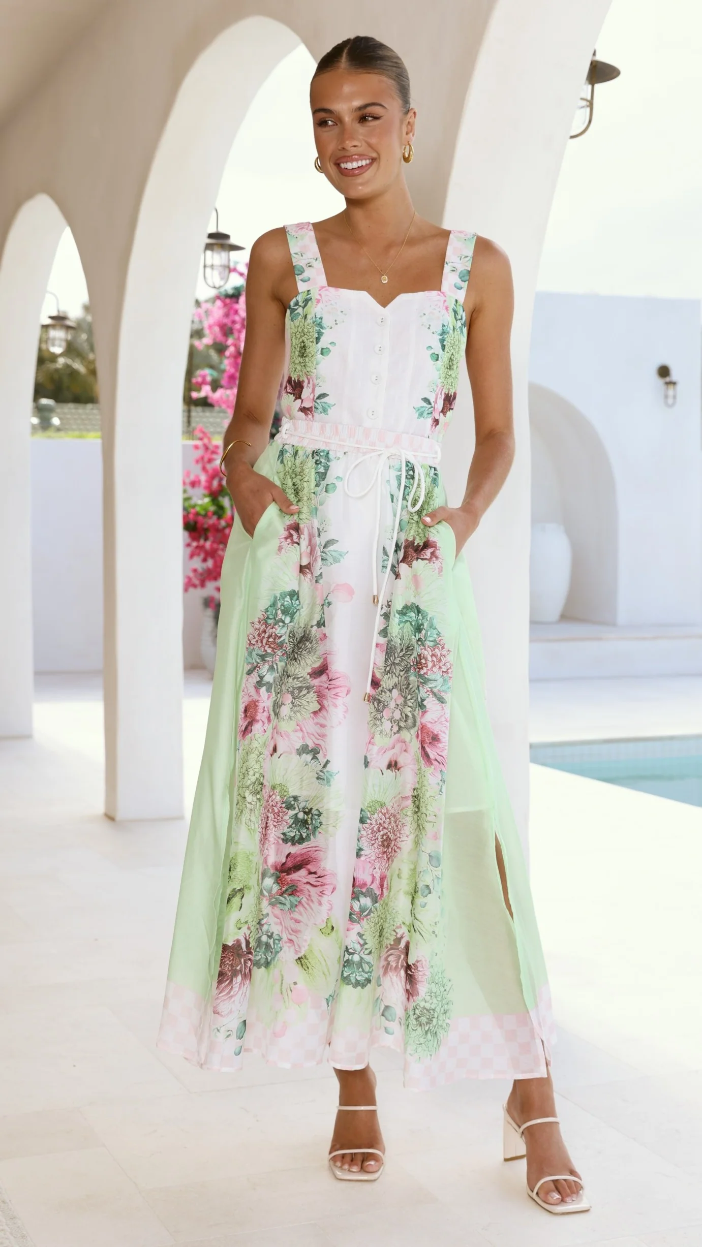 Kira Maxi Skirt - Sorbet Symphony - Image 4