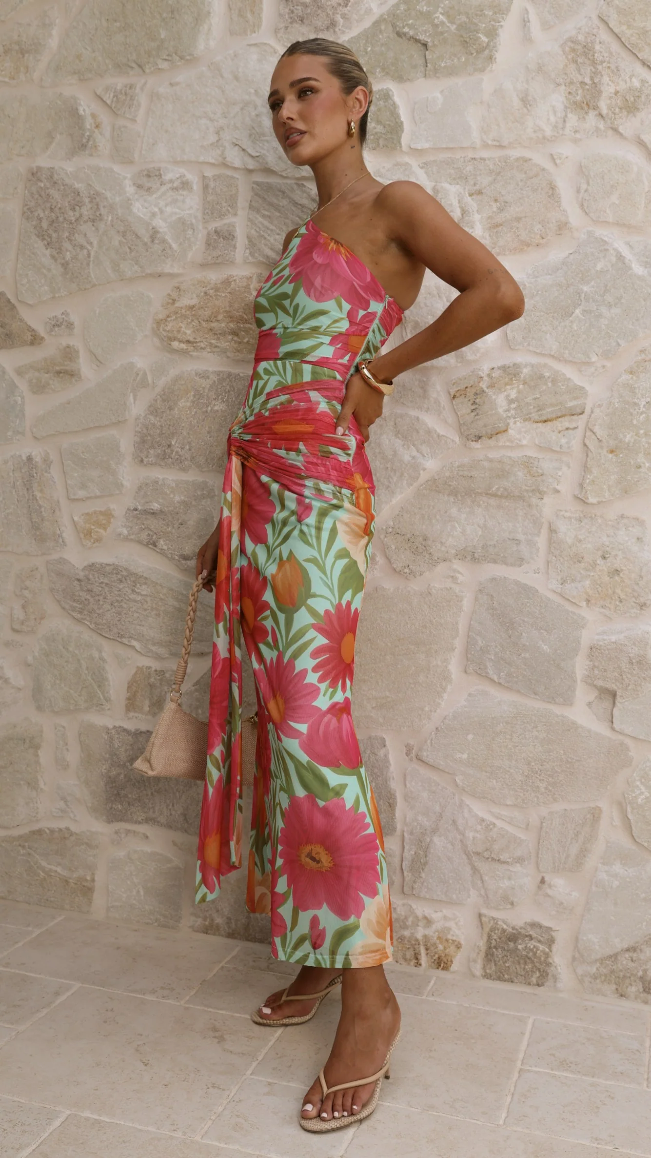 Kourt Maxi Dress - Spring Floral - Image 3