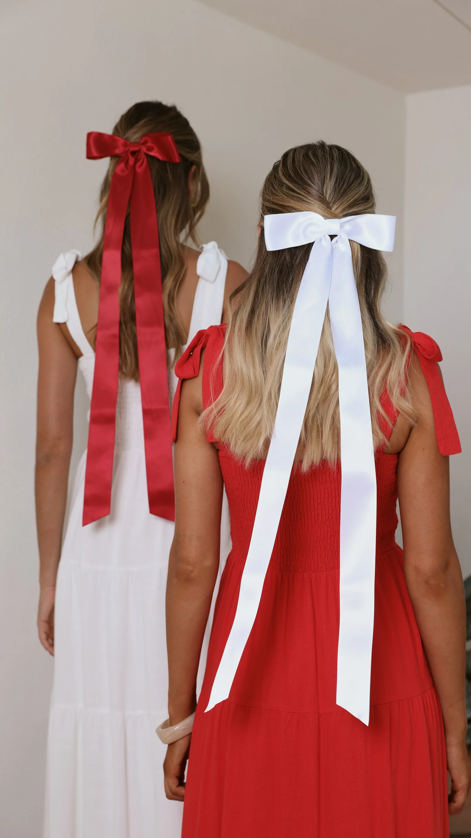 Lala Hair Bow - Red - Image 2