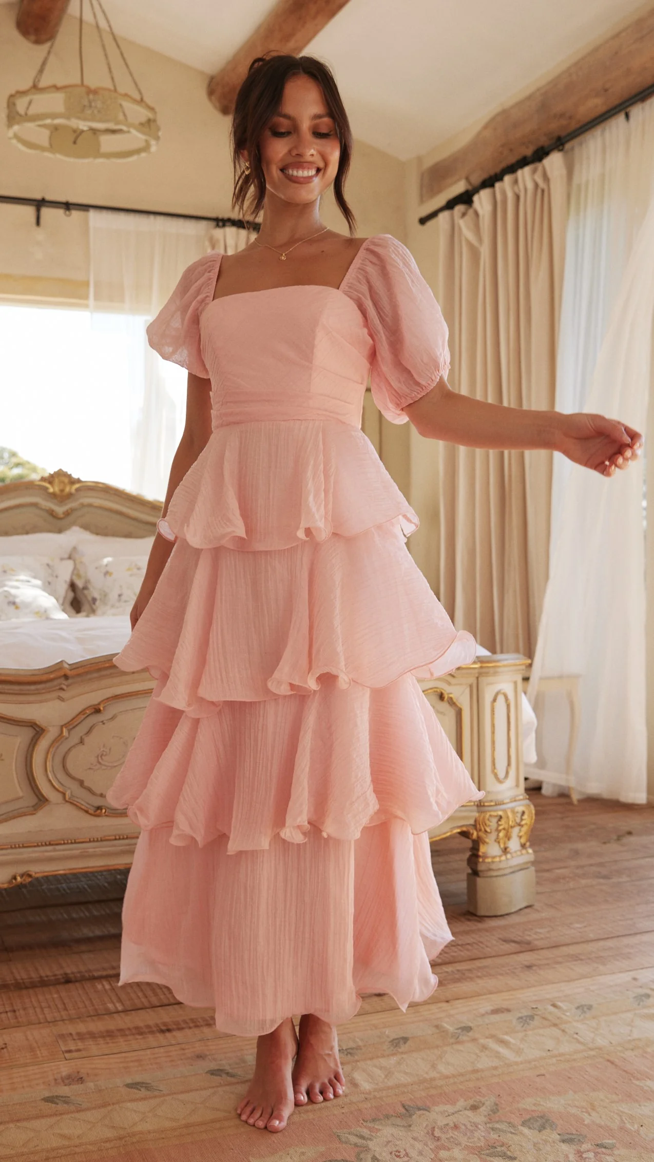 Lanelle Maxi Dress - Pink - Image 11