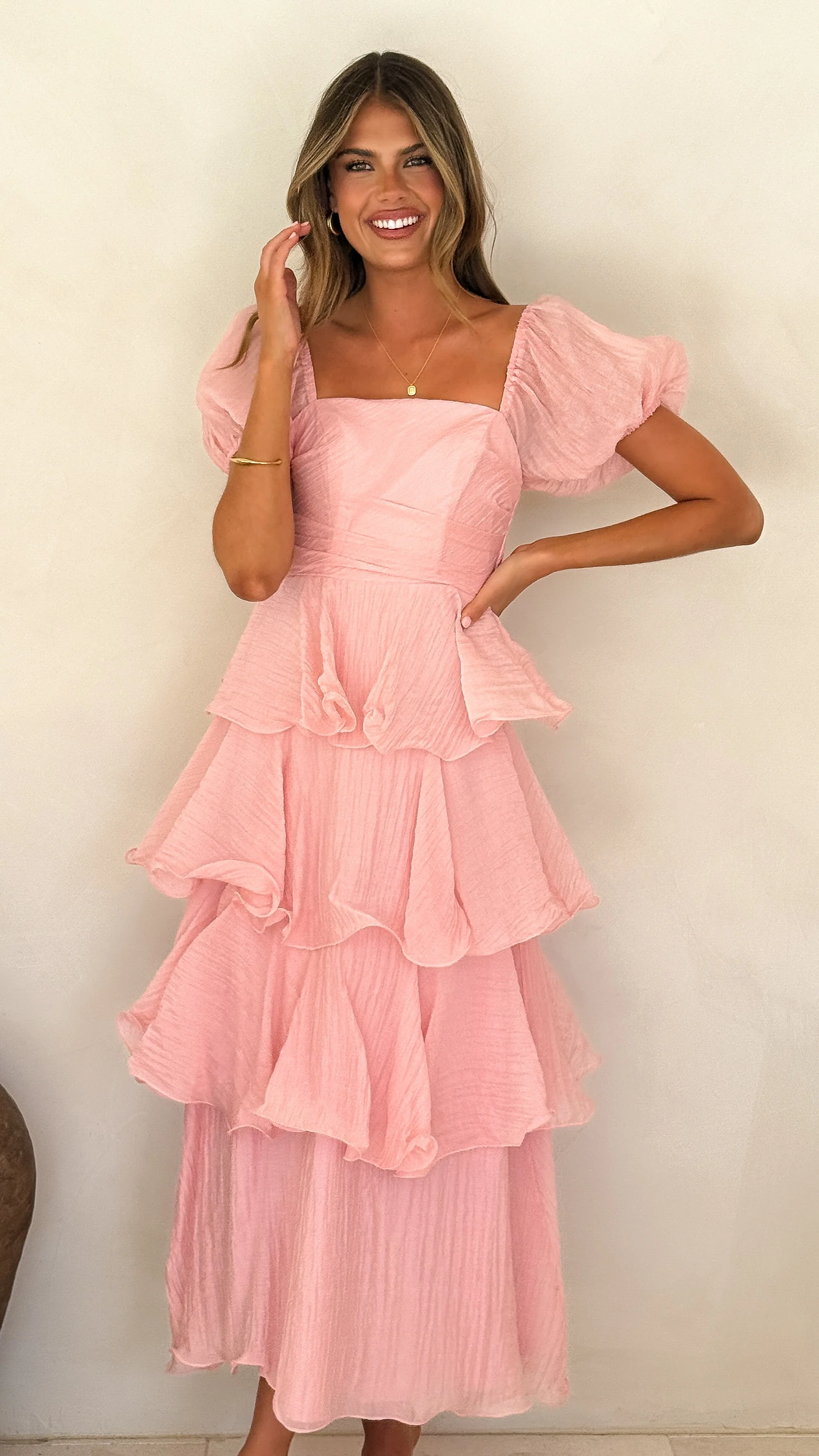 Lanelle Maxi Dress - Pink - Image 7