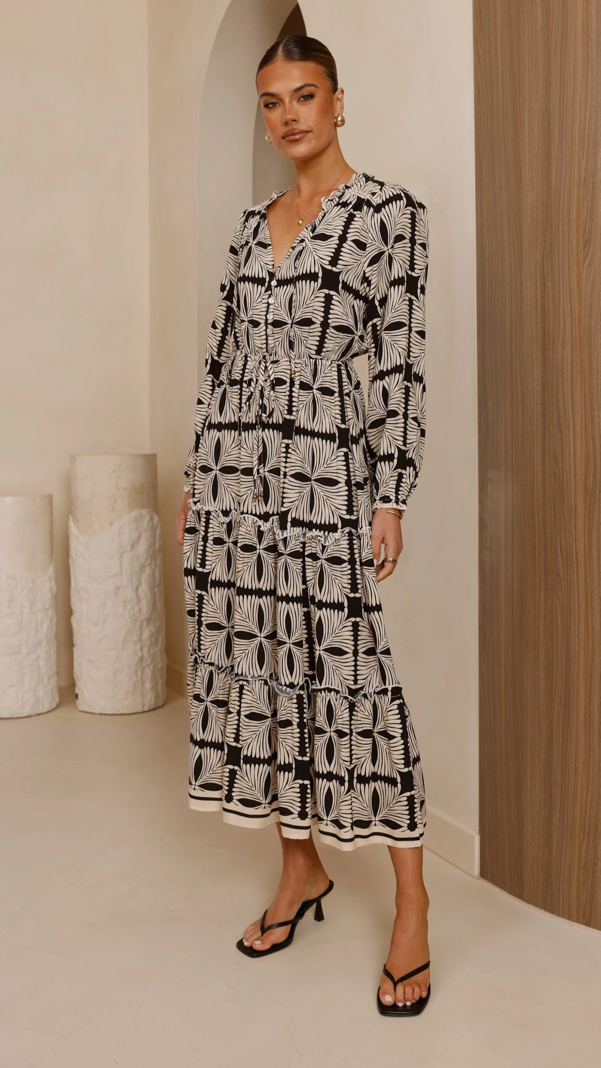 Lani Maxi Dress - Cortana Print - Image 9