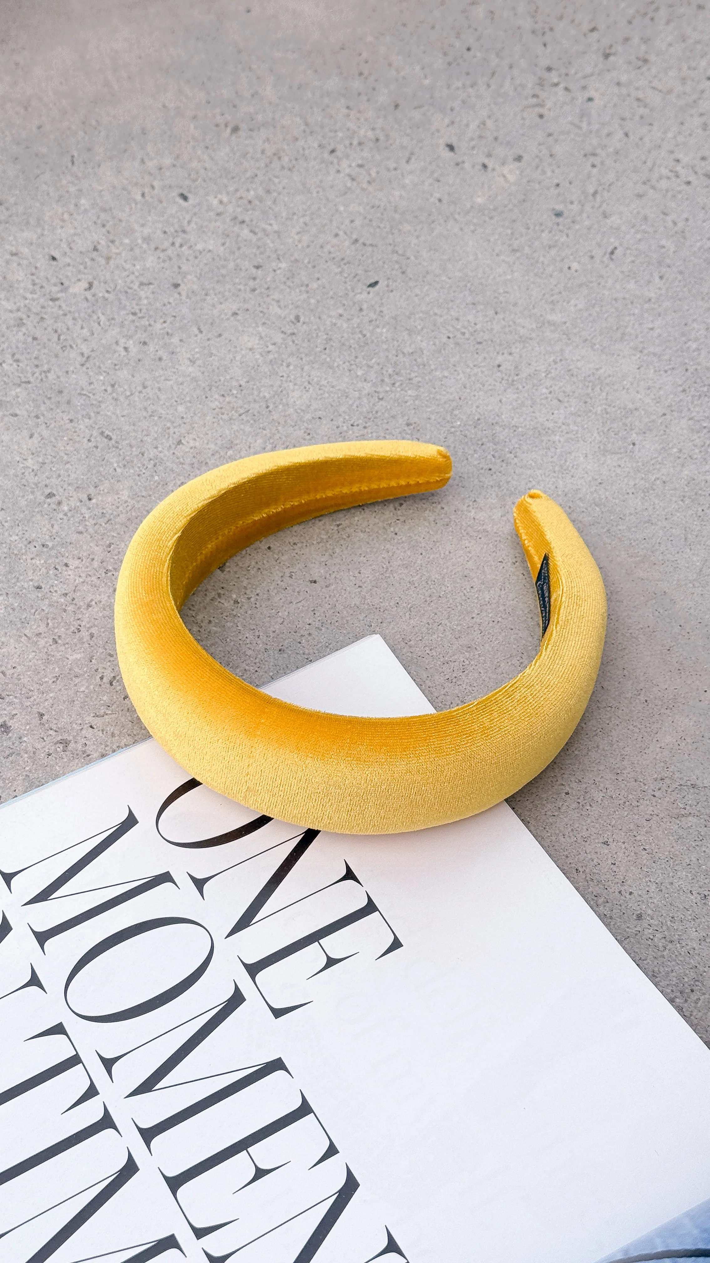 Leslie Headband - Yellow