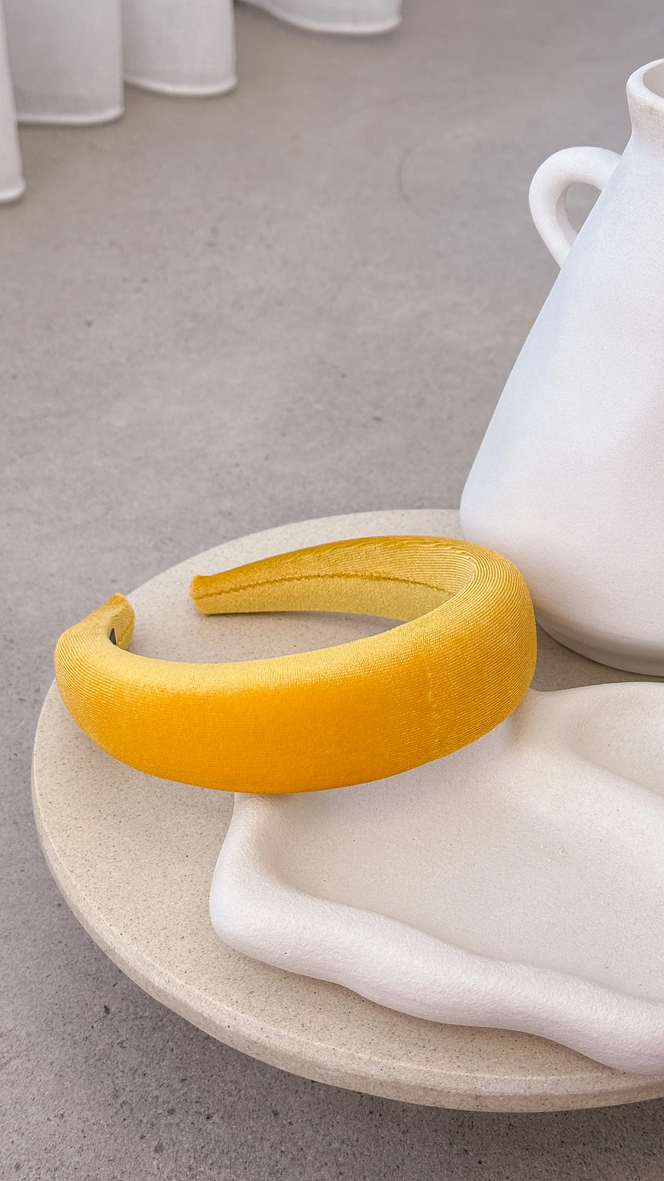 Leslie Headband - Yellow - Image 2