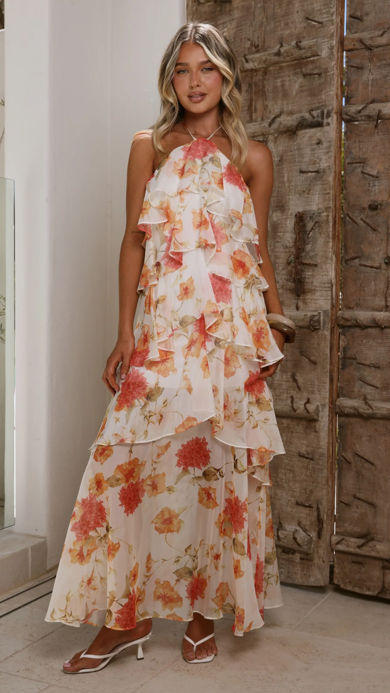 Loana Maxi Dress - Spring Floral - Image 5