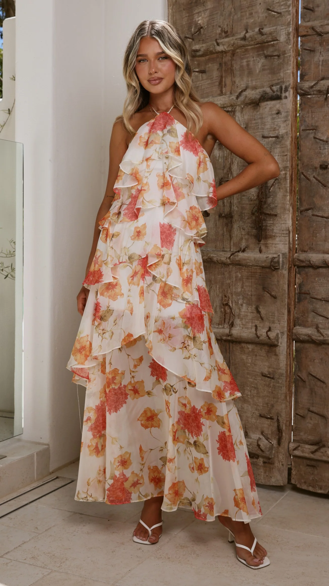 Loana Maxi Dress - Spring Floral - Image 7