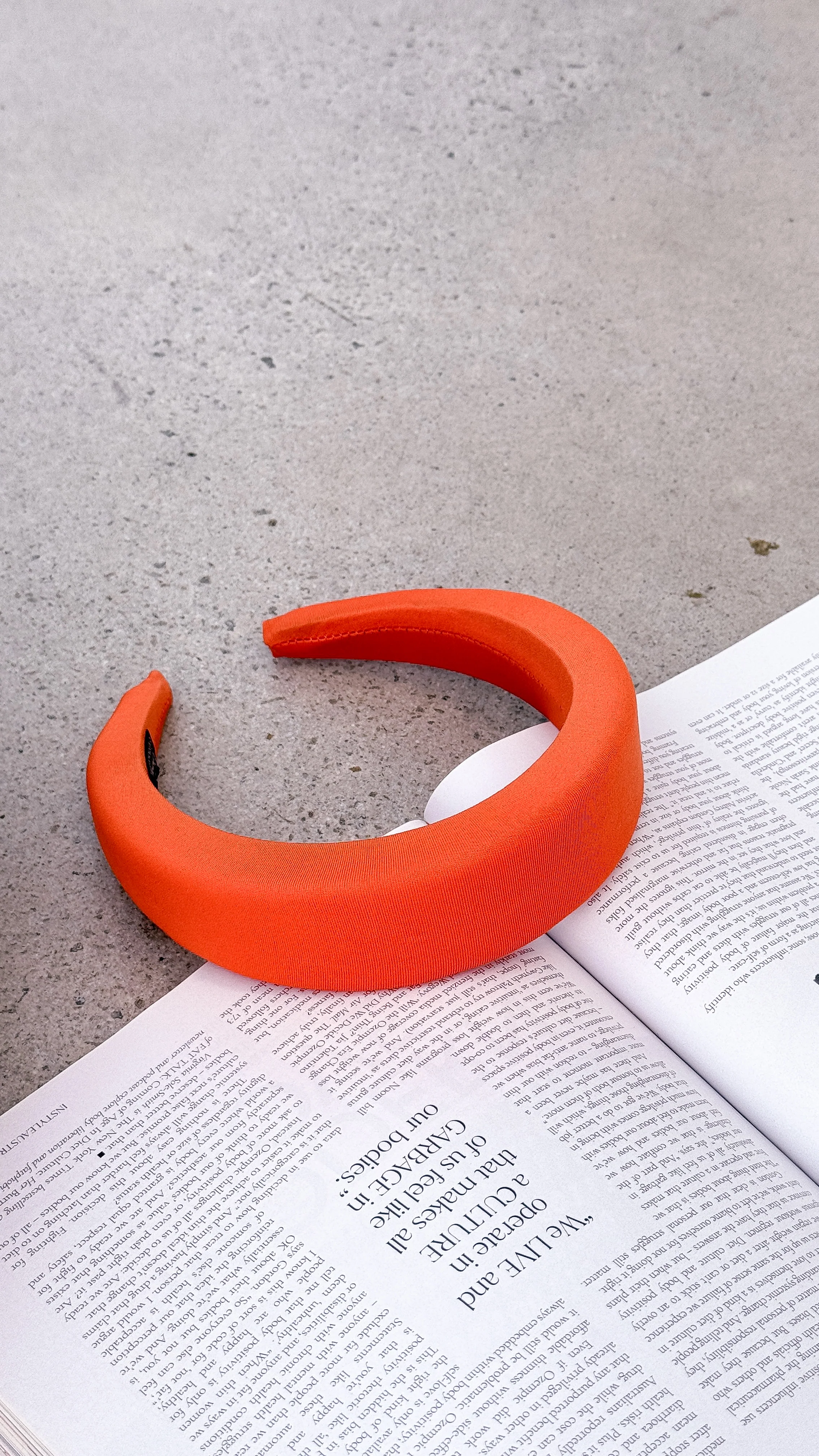 Lola Headband - Orange - Image 3