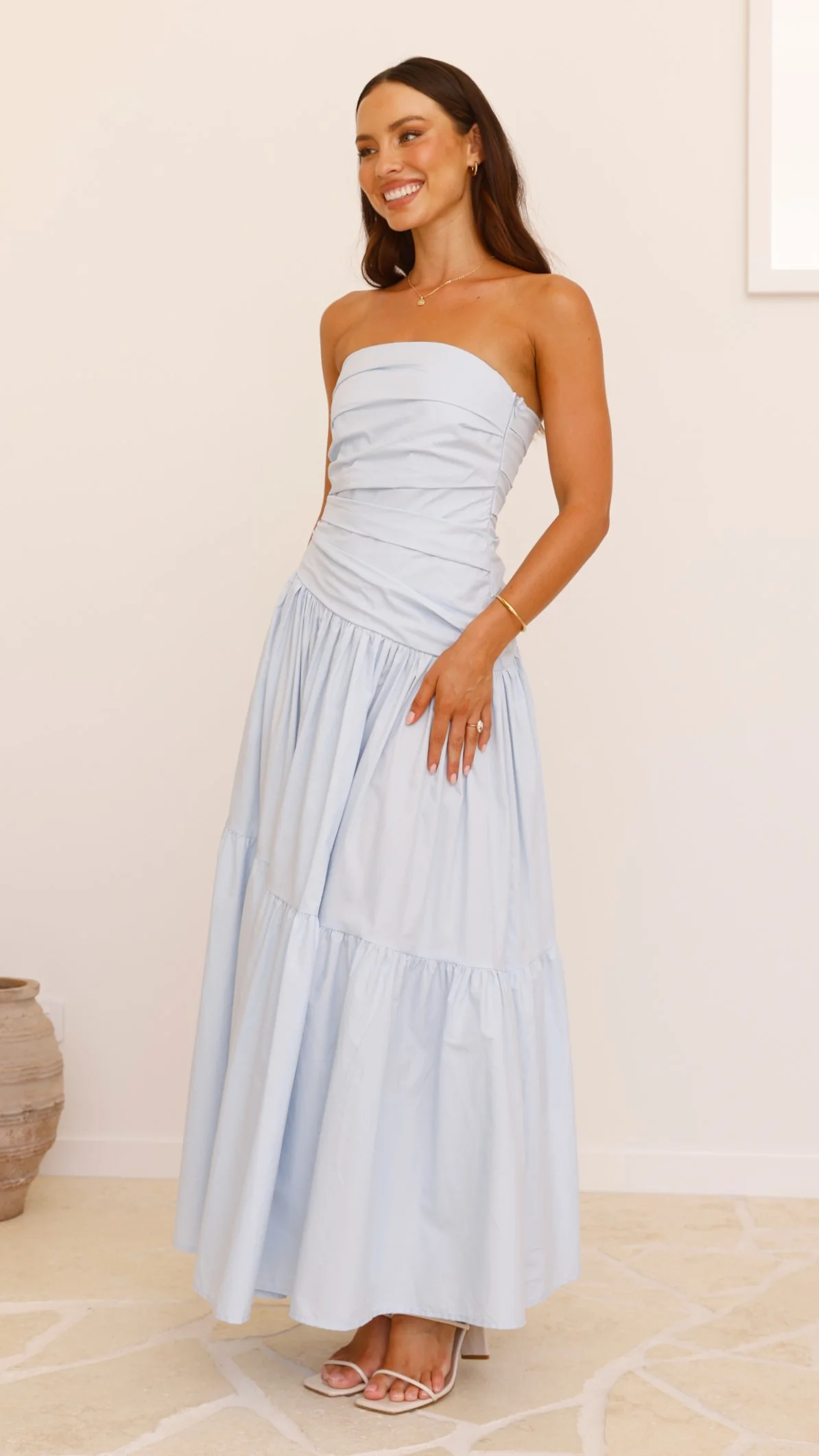 Lola Maxi Dress - Blue - Image 6
