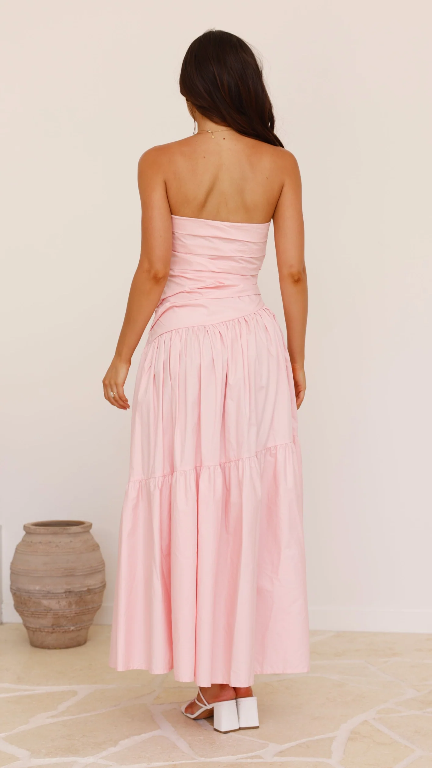 Lola Maxi Dress - Pink - Image 2