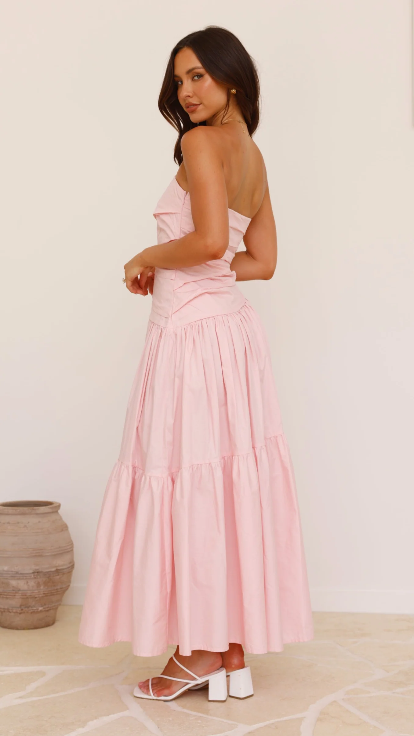 Lola Maxi Dress - Pink - Image 5