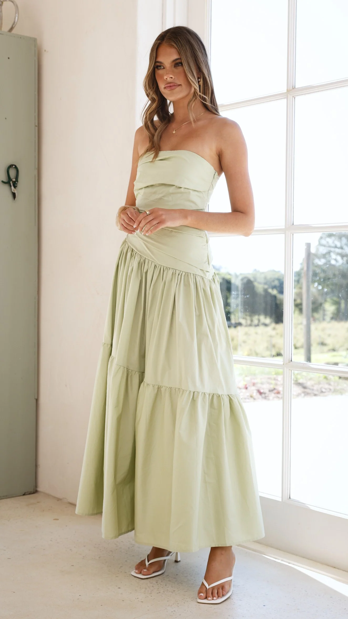 Lola Maxi Dress - Sage - Image 5