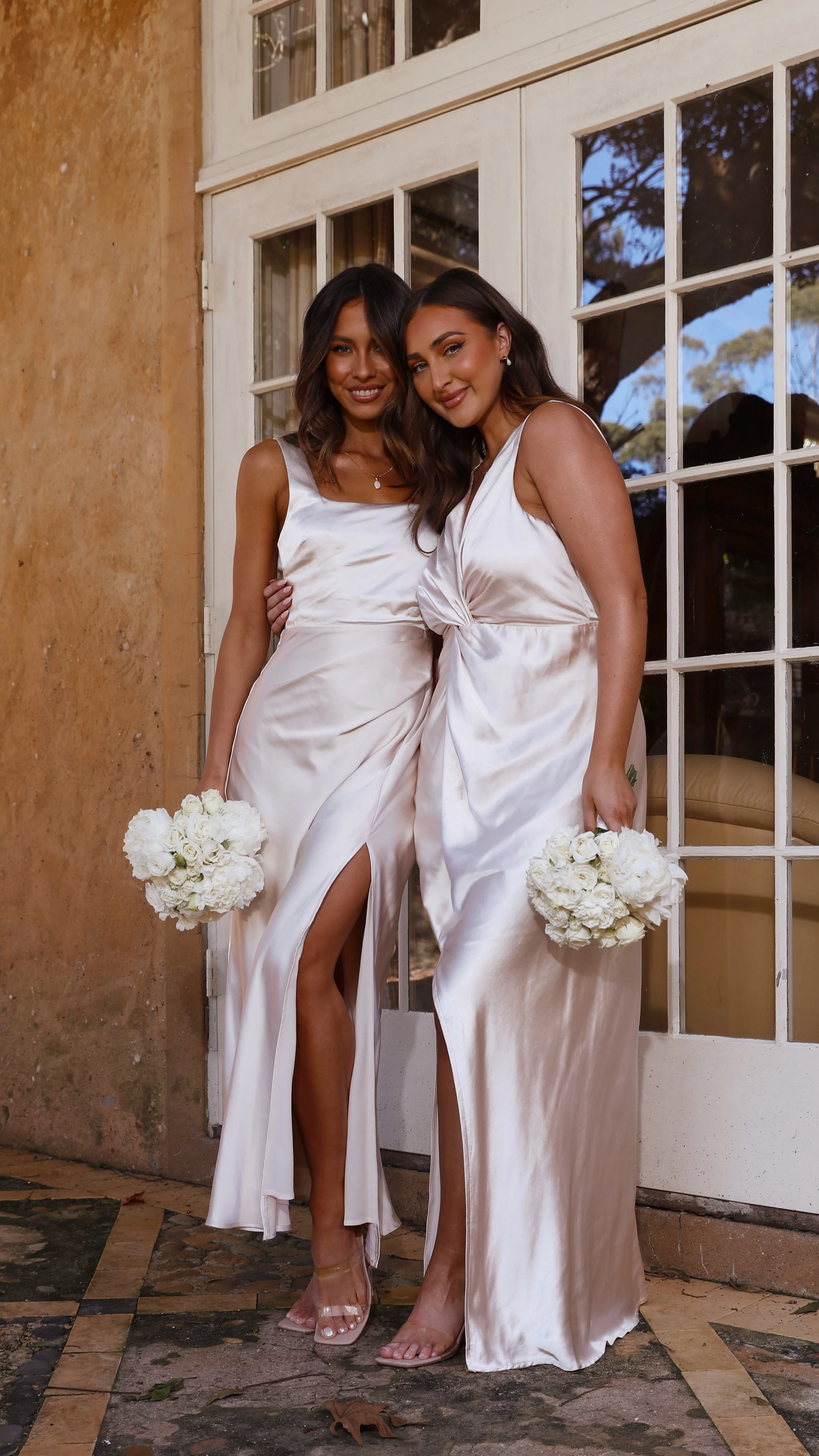 Lucia Maxi Dress - Champagne - Image 16