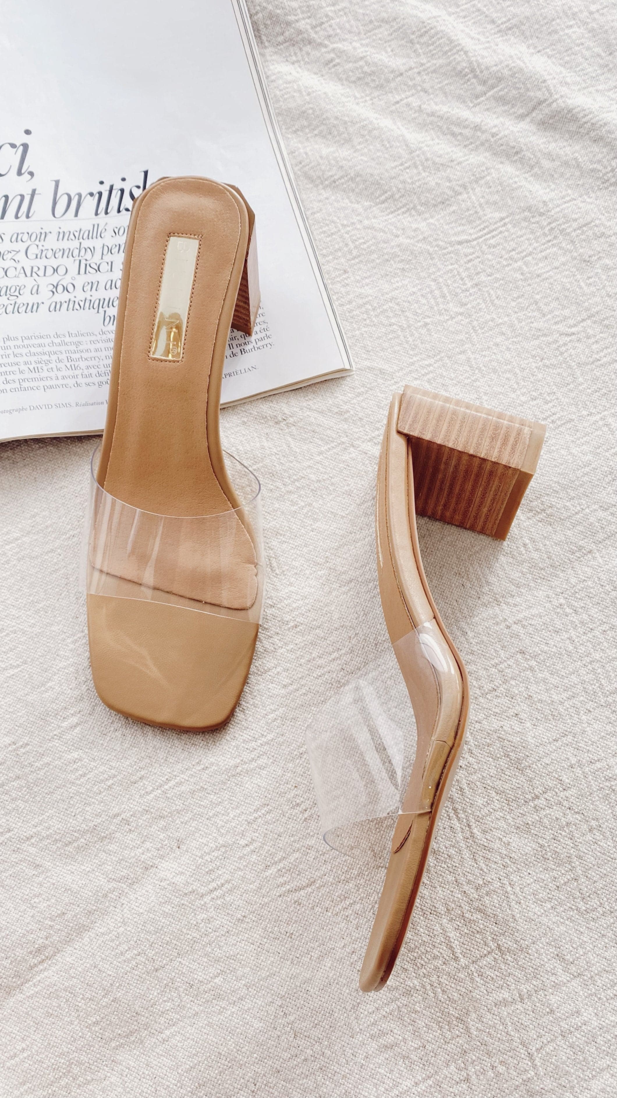 Lucy Heel - Clay/Clear - Image 11