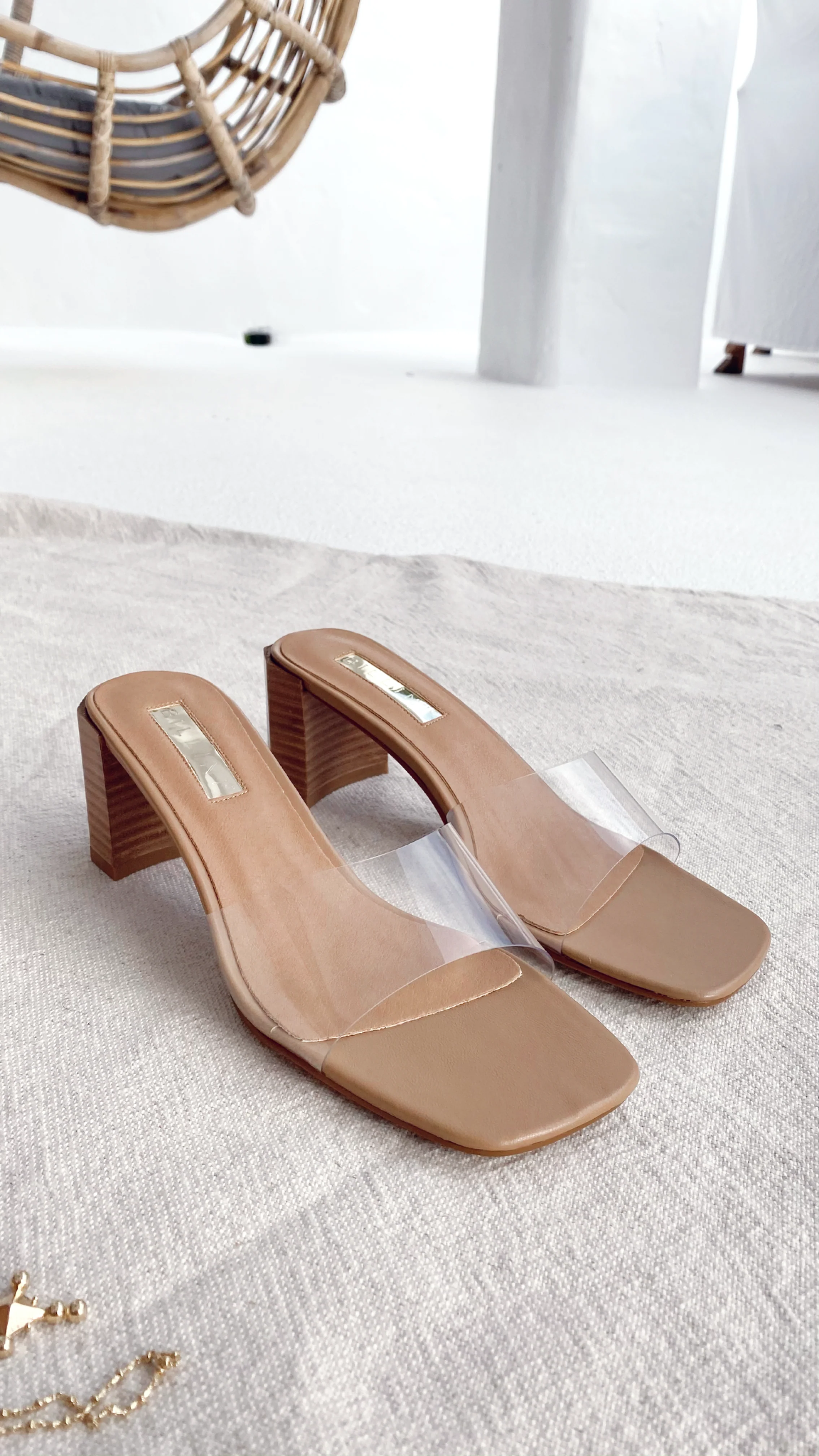 Lucy Heel - Clay/Clear - Image 4
