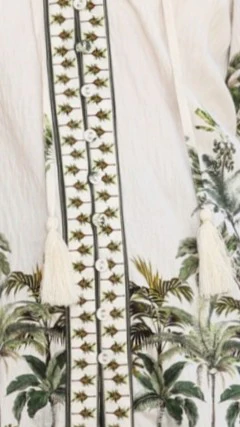 Mahlah Top - Palm Garden - Image 8