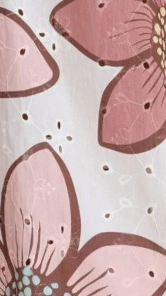 Maisie Eyelet Mini Dress - Botanic Pink Print - Image 7