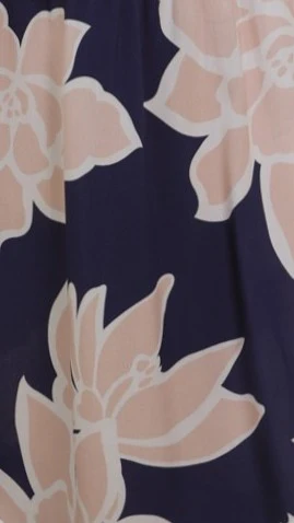 Malia Maxi Dress - Navy/Pink Floral - Image 9