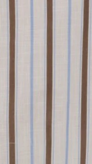 Marcel Maxi Dress - Choc/Blue Stripe - Image 10