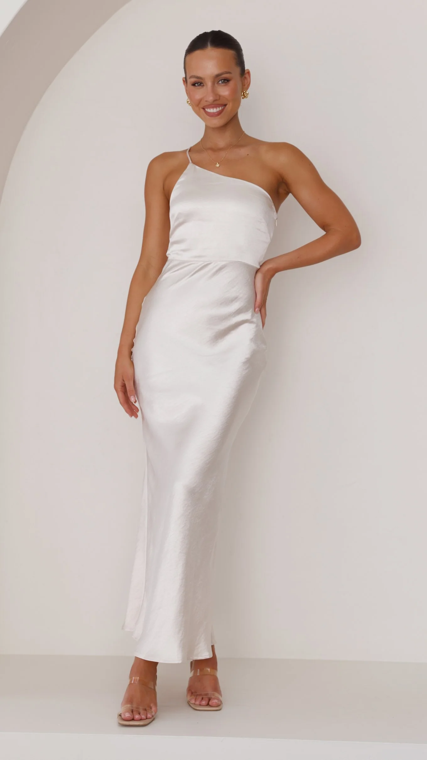 Margot Maxi Dress - Champagne - Image 11
