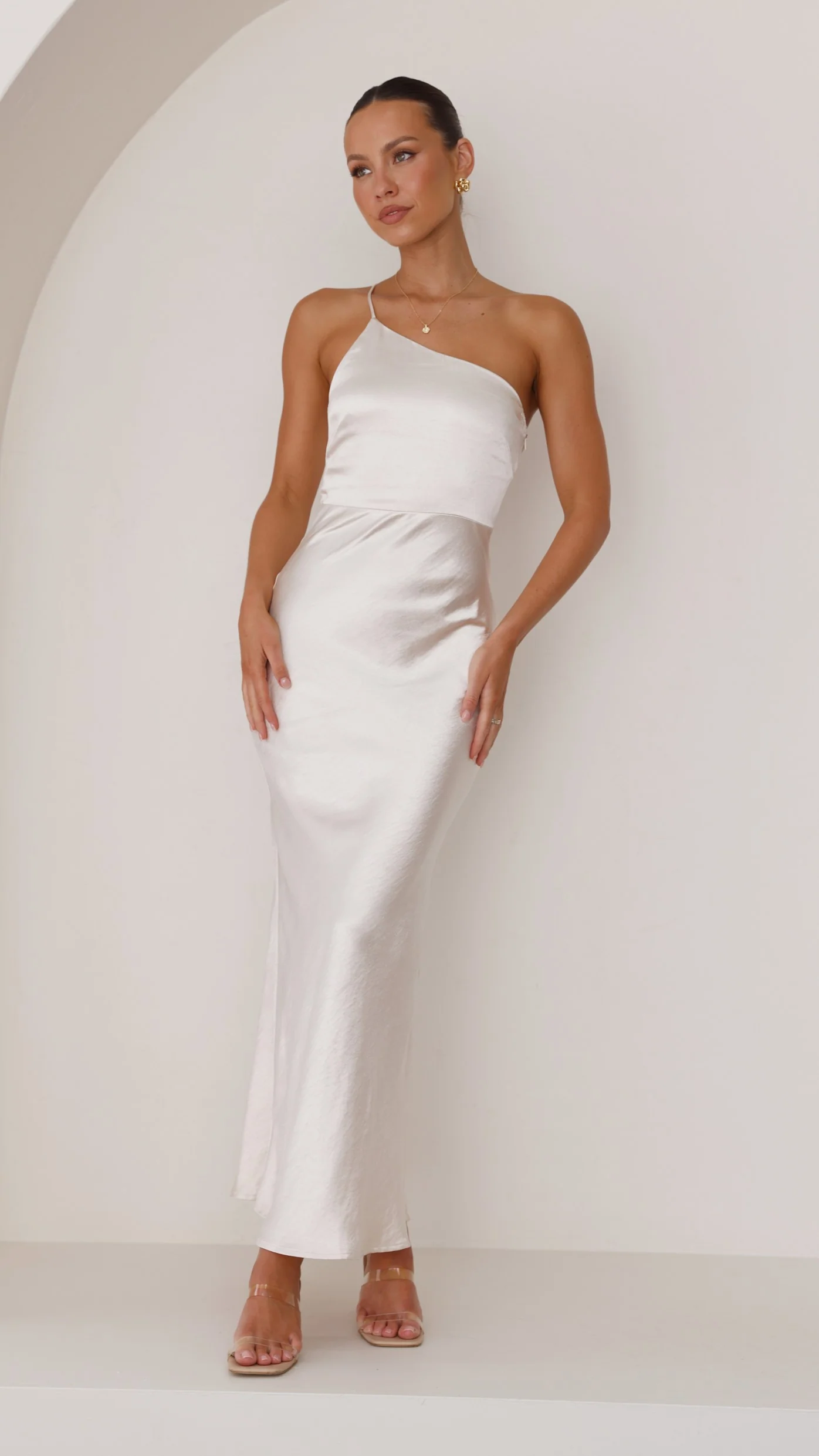 Margot Maxi Dress - Champagne - Image 36