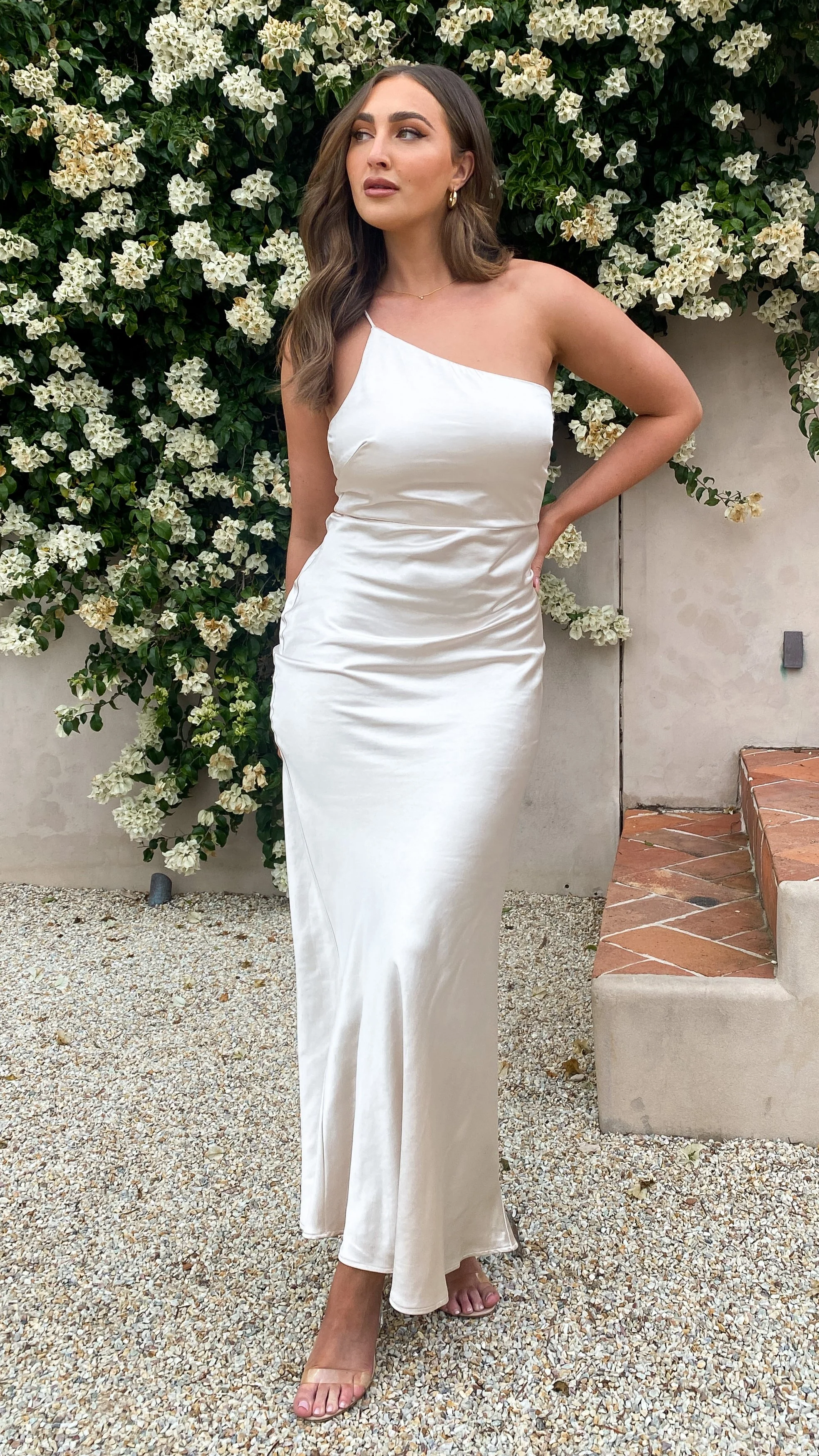 Margot Maxi Dress - Champagne - Image 7
