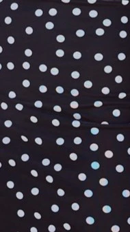Martha Mini Dress - Black/White Polka Dot - Image 11