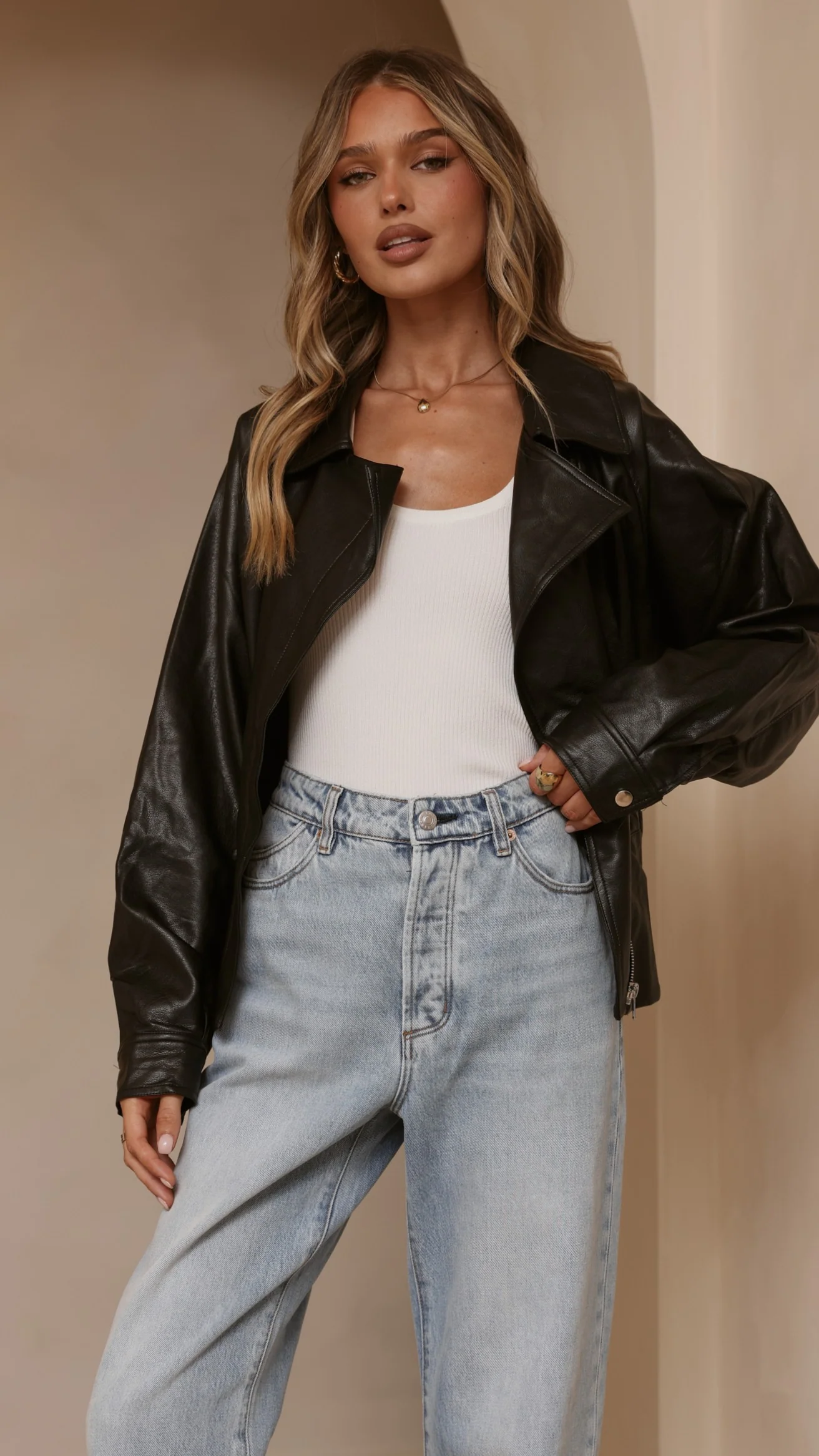 Marzia Tie Waist Jacket - Black - Image 14