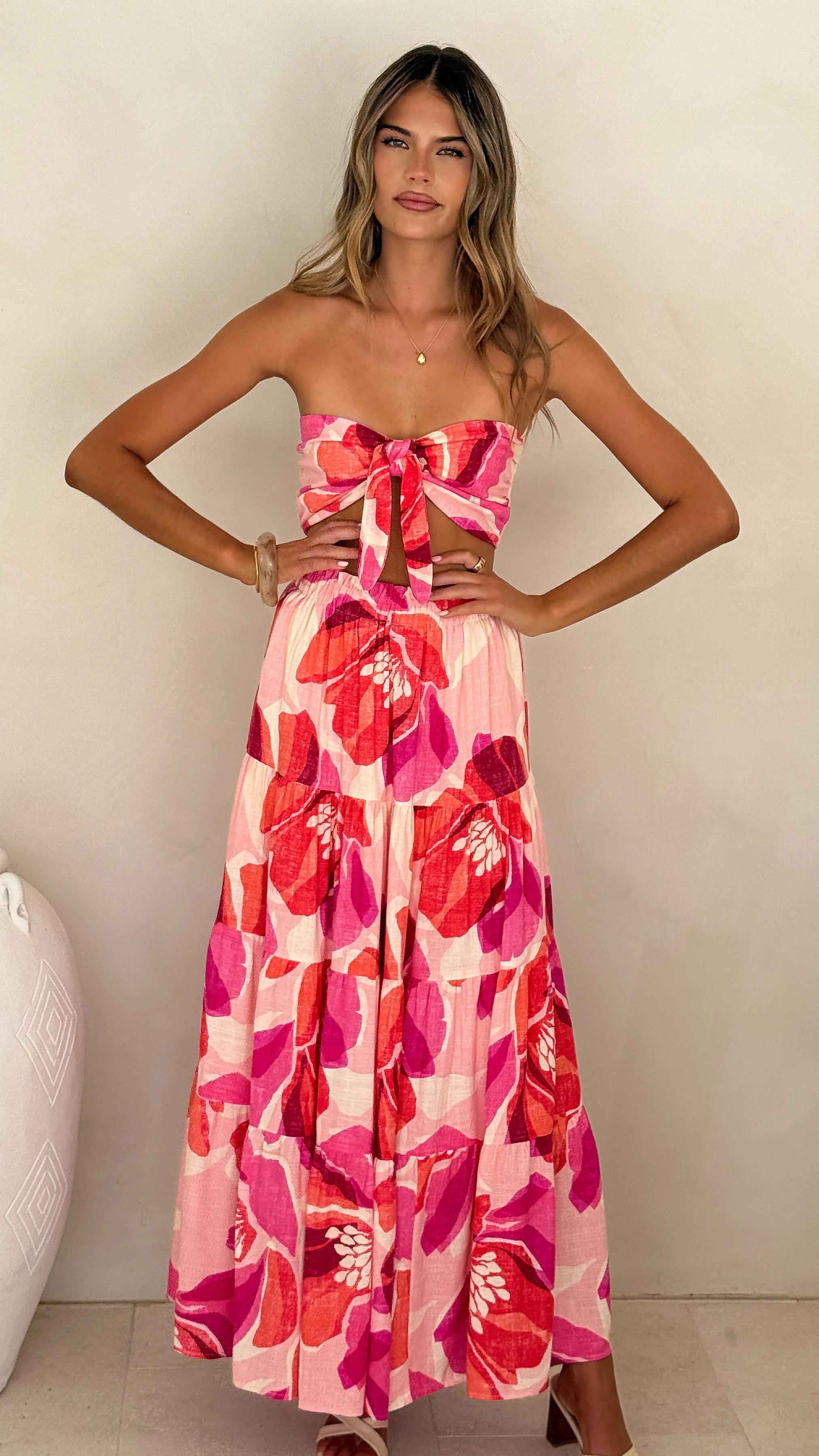 Melanie Maxi Skirt - Rosalie Print - Image 4