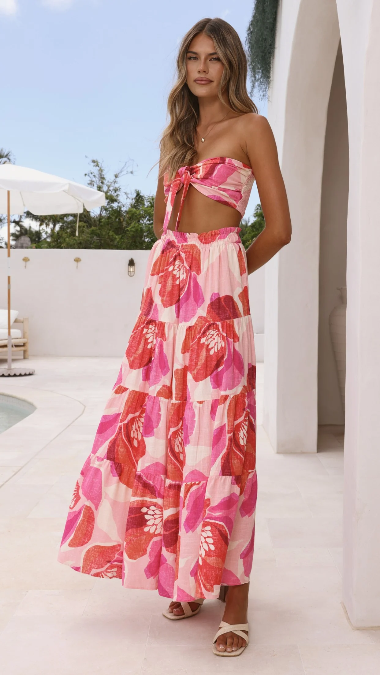 Melanie Maxi Skirt - Rosalie Print - Image 8