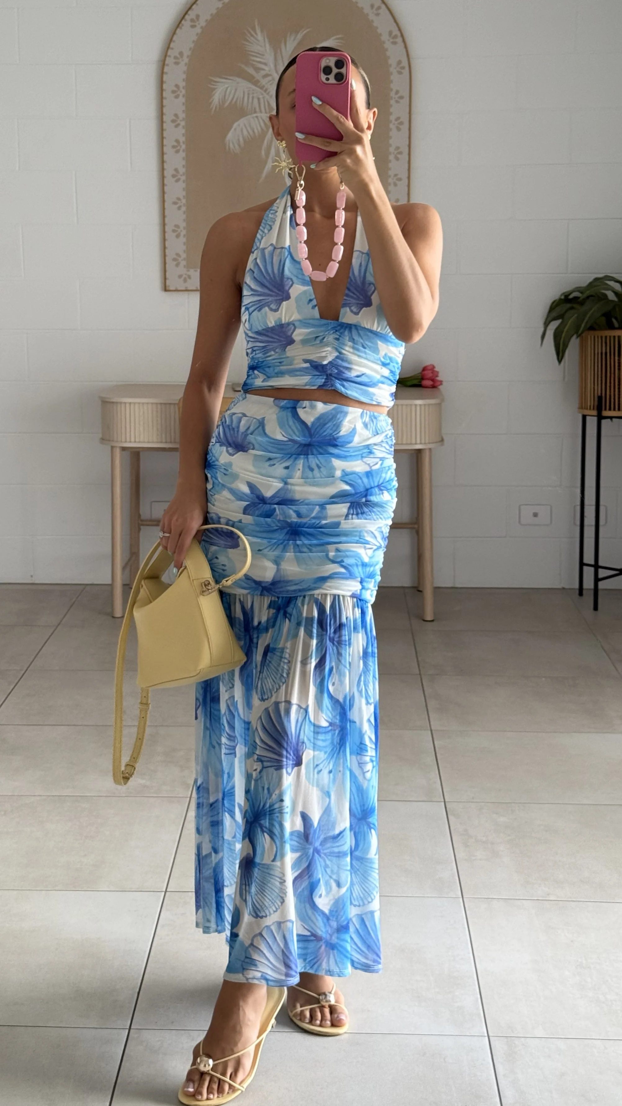 Michaela Halter Top - Ocean Bloom - Image 14