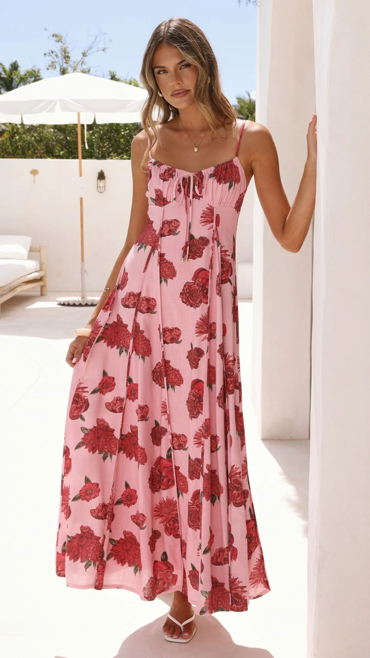 Millie Maxi Dress - Dahlia Rouge - Image 6