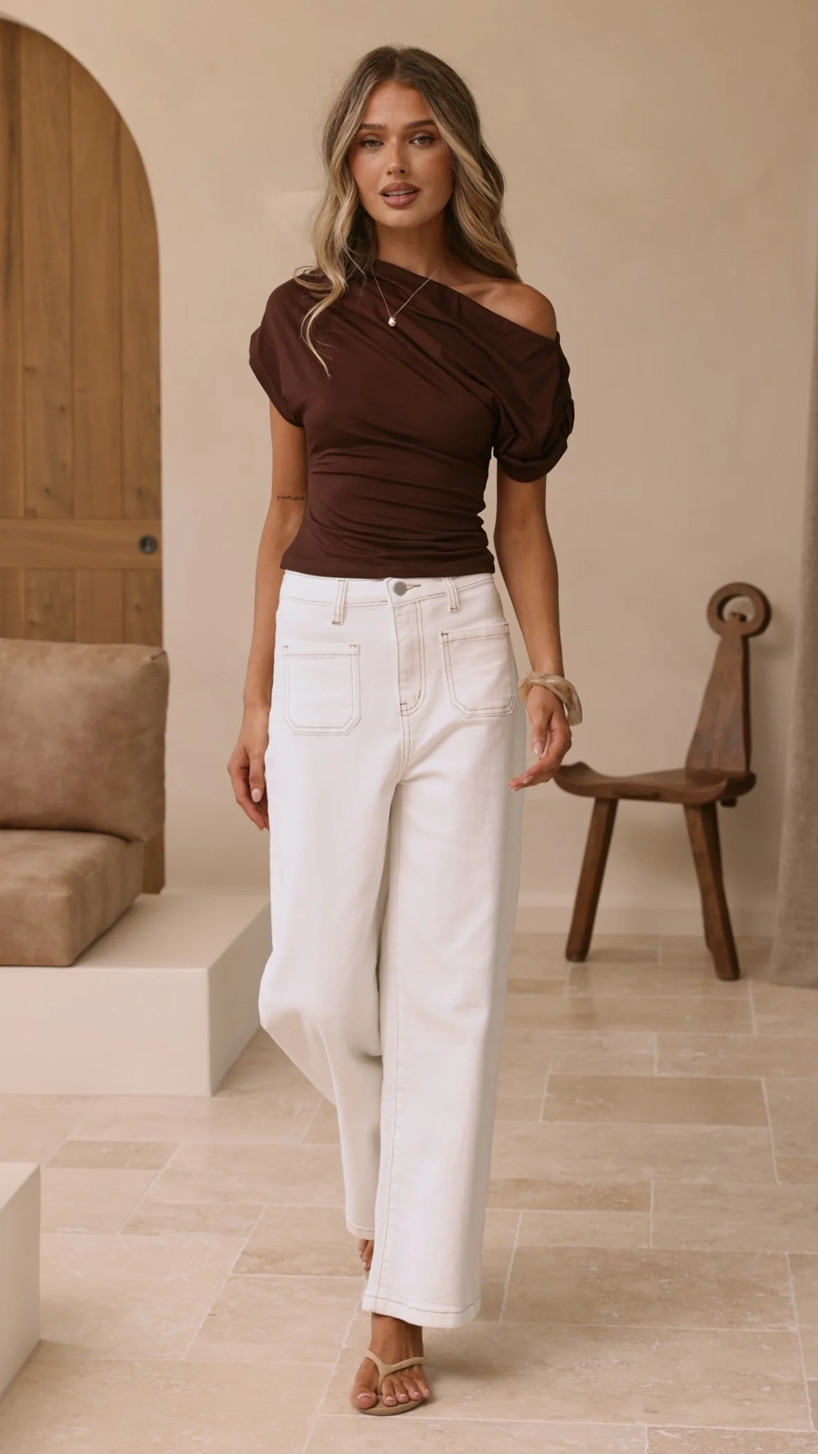 Millie Top - Chocolate - Image 5