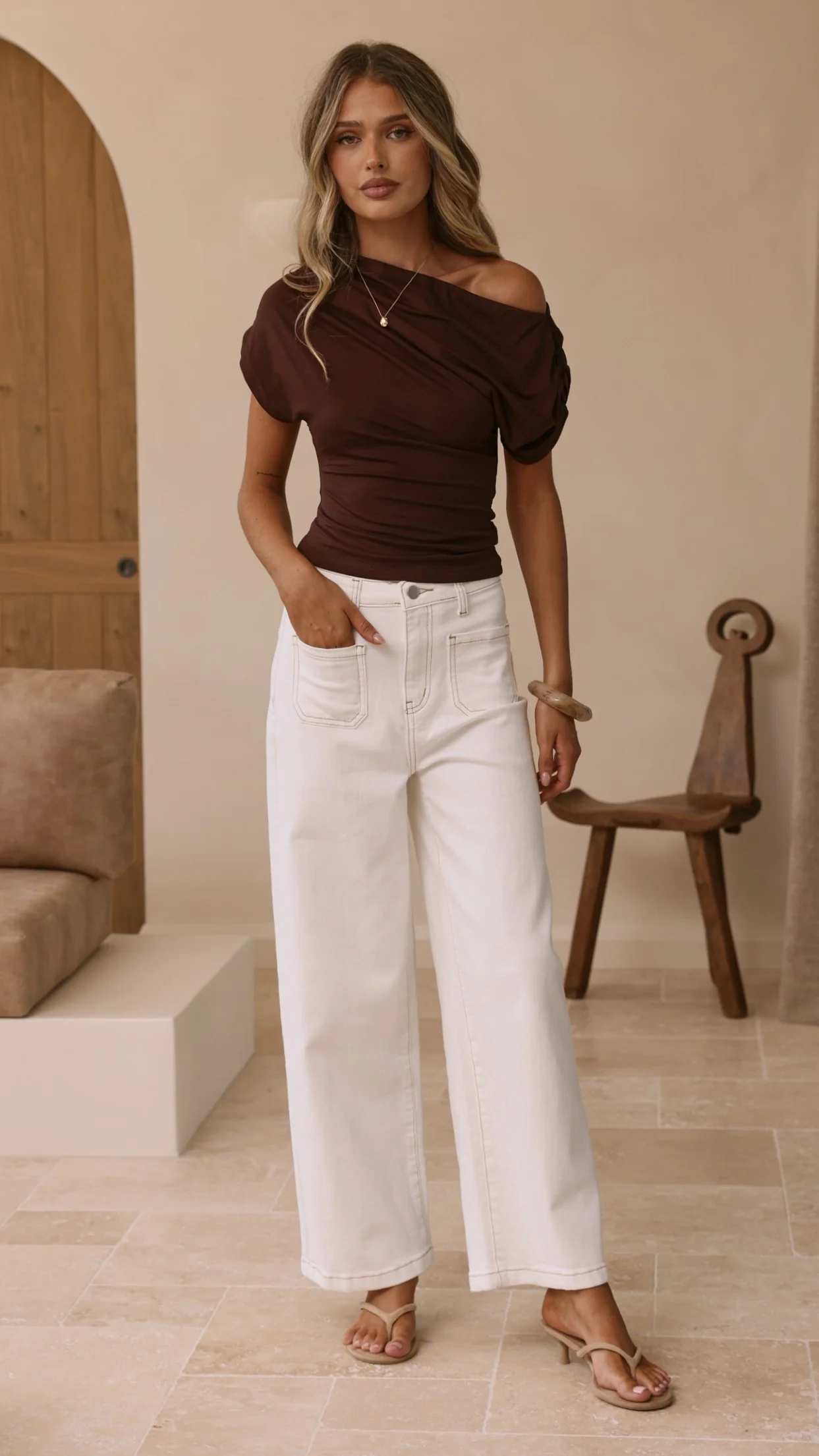 Millie Top - Chocolate - Image 7