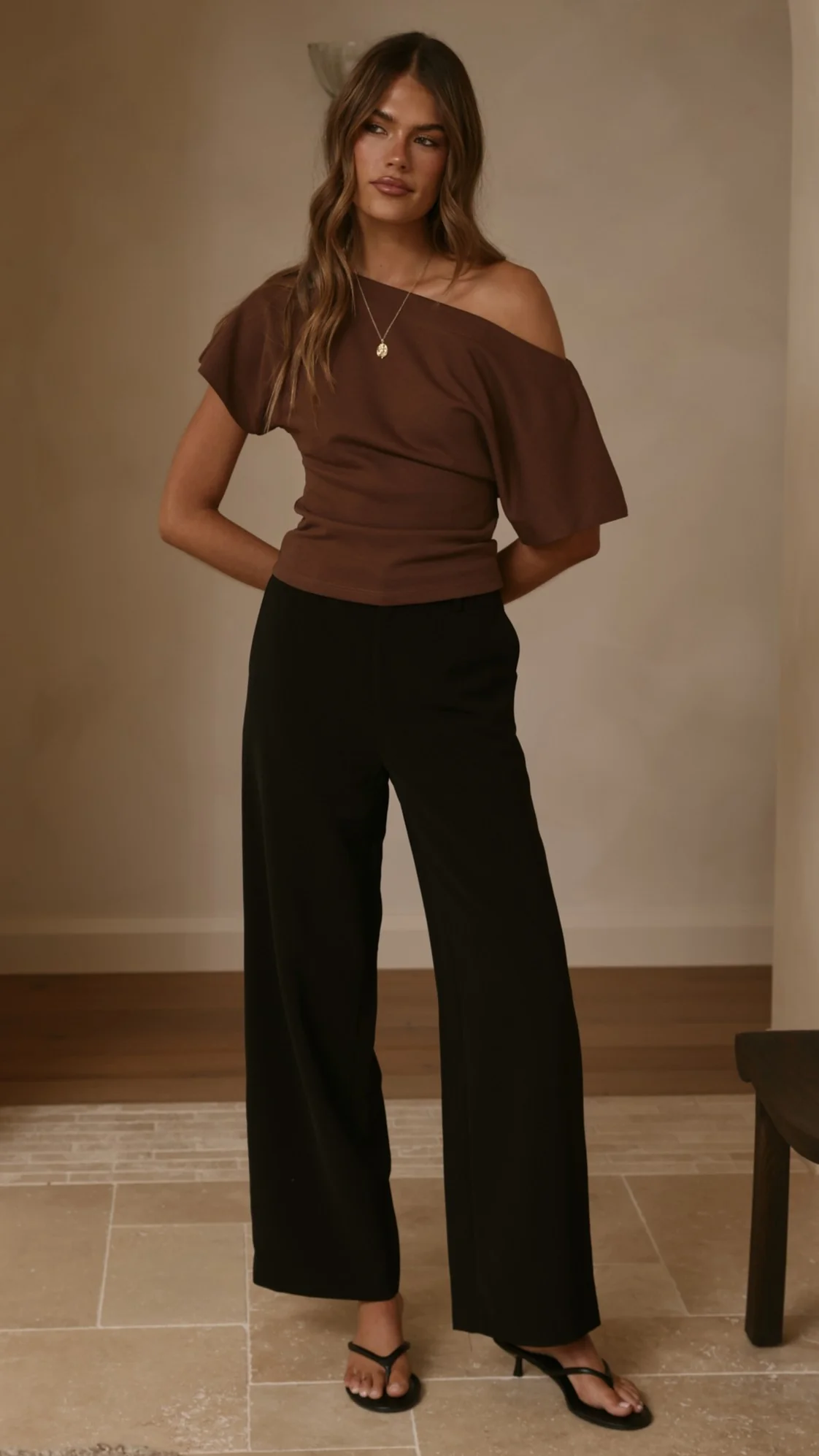 MVN Ady Wide Leg Pants - Black - Image 4