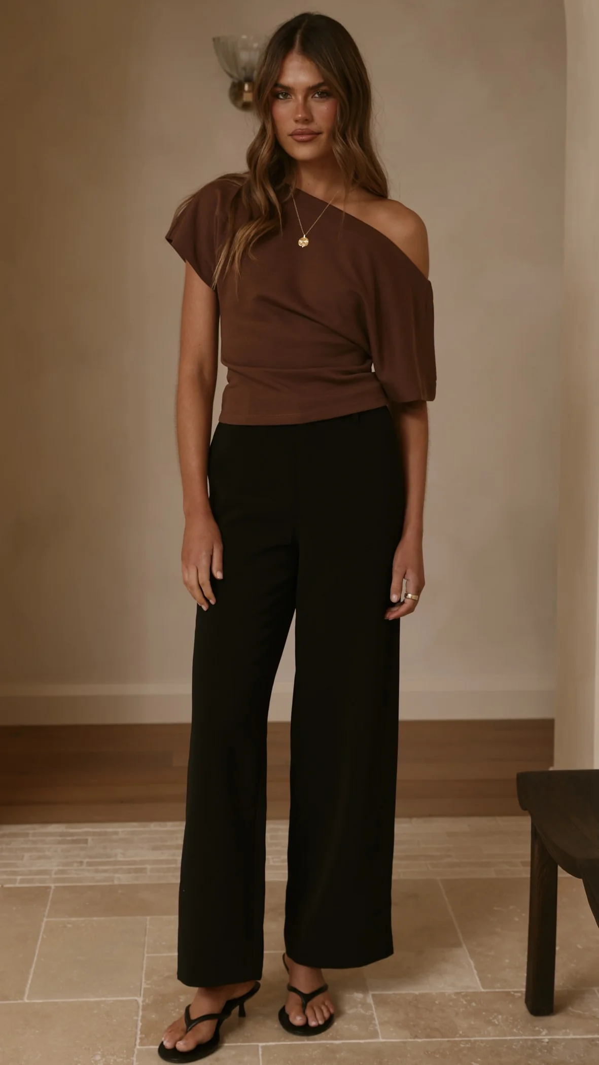 MVN Ady Wide Leg Pants - Black - Image 5