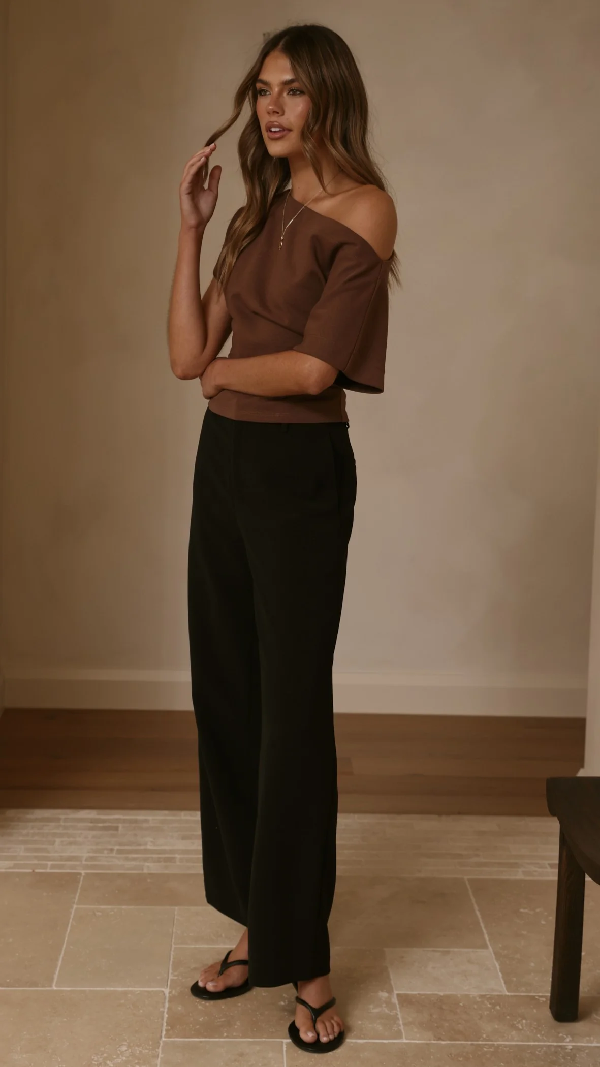 MVN Ady Wide Leg Pants - Black - Image 7