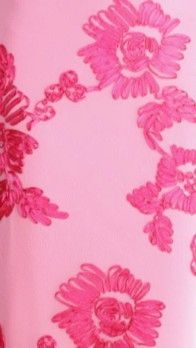 Nikova Maxi Dress - Pink Embroidery - Image 5