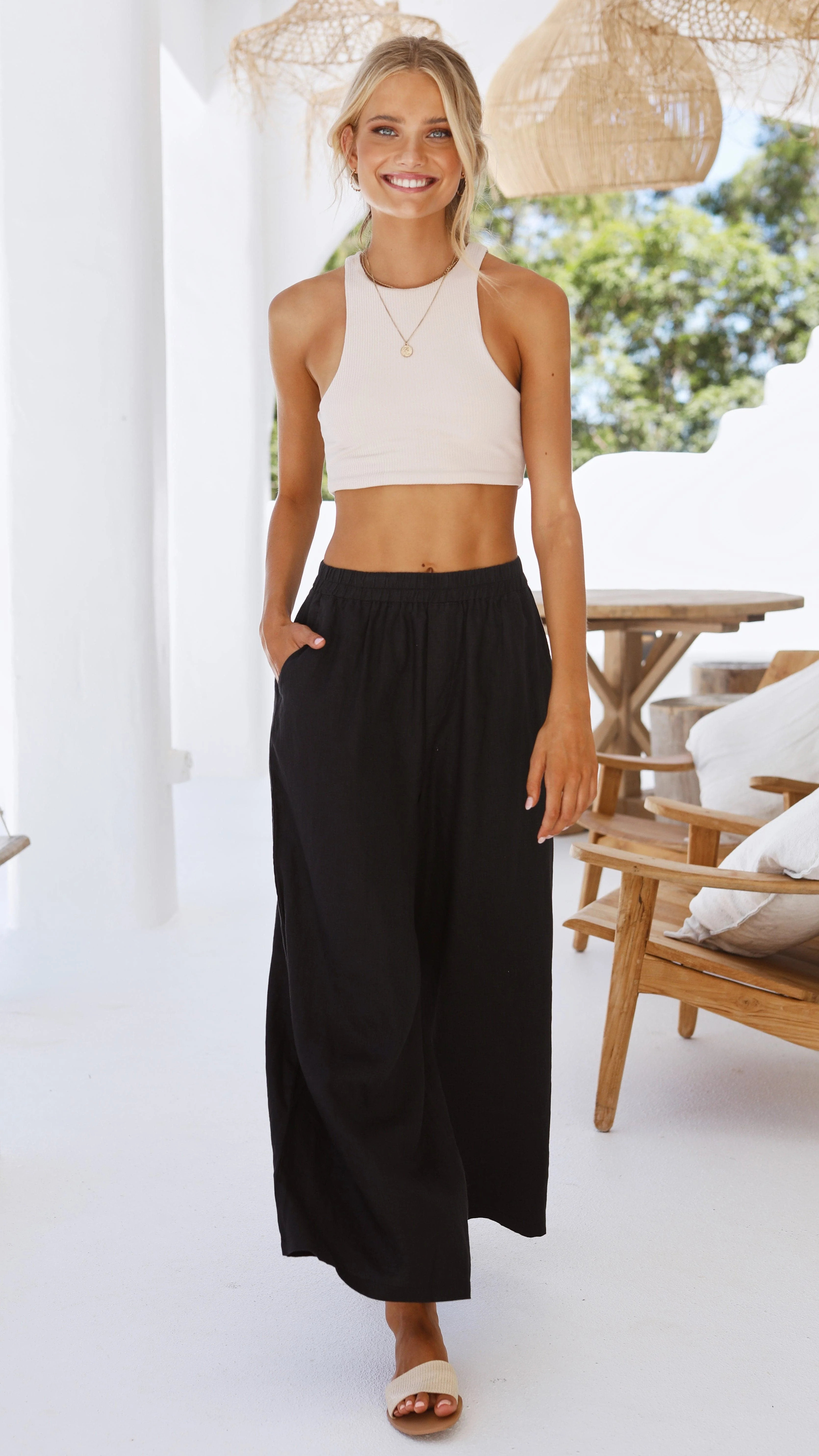 Oceana Pants - Black - Image 12