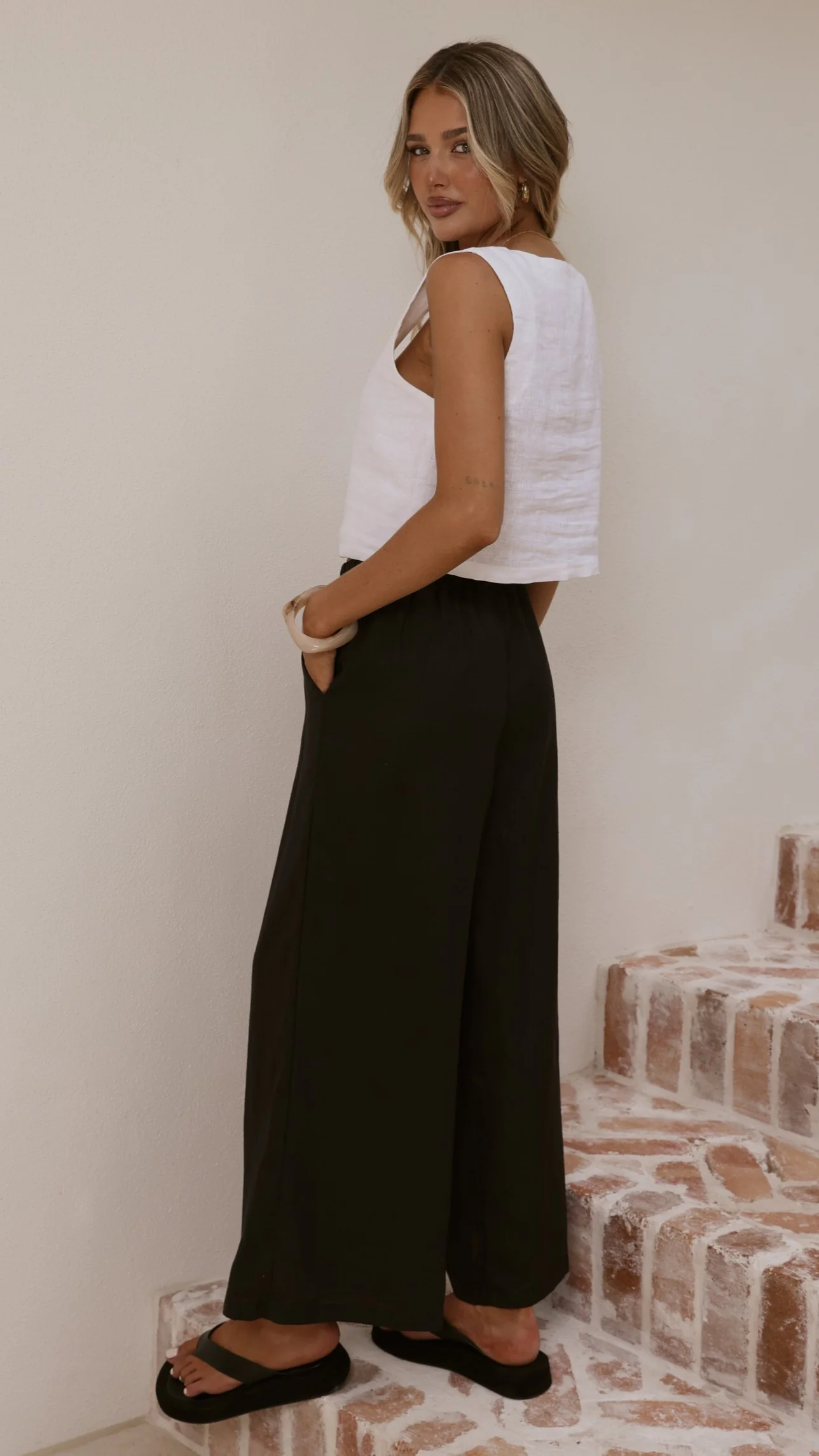 Oceana Pants - Black - Image 2