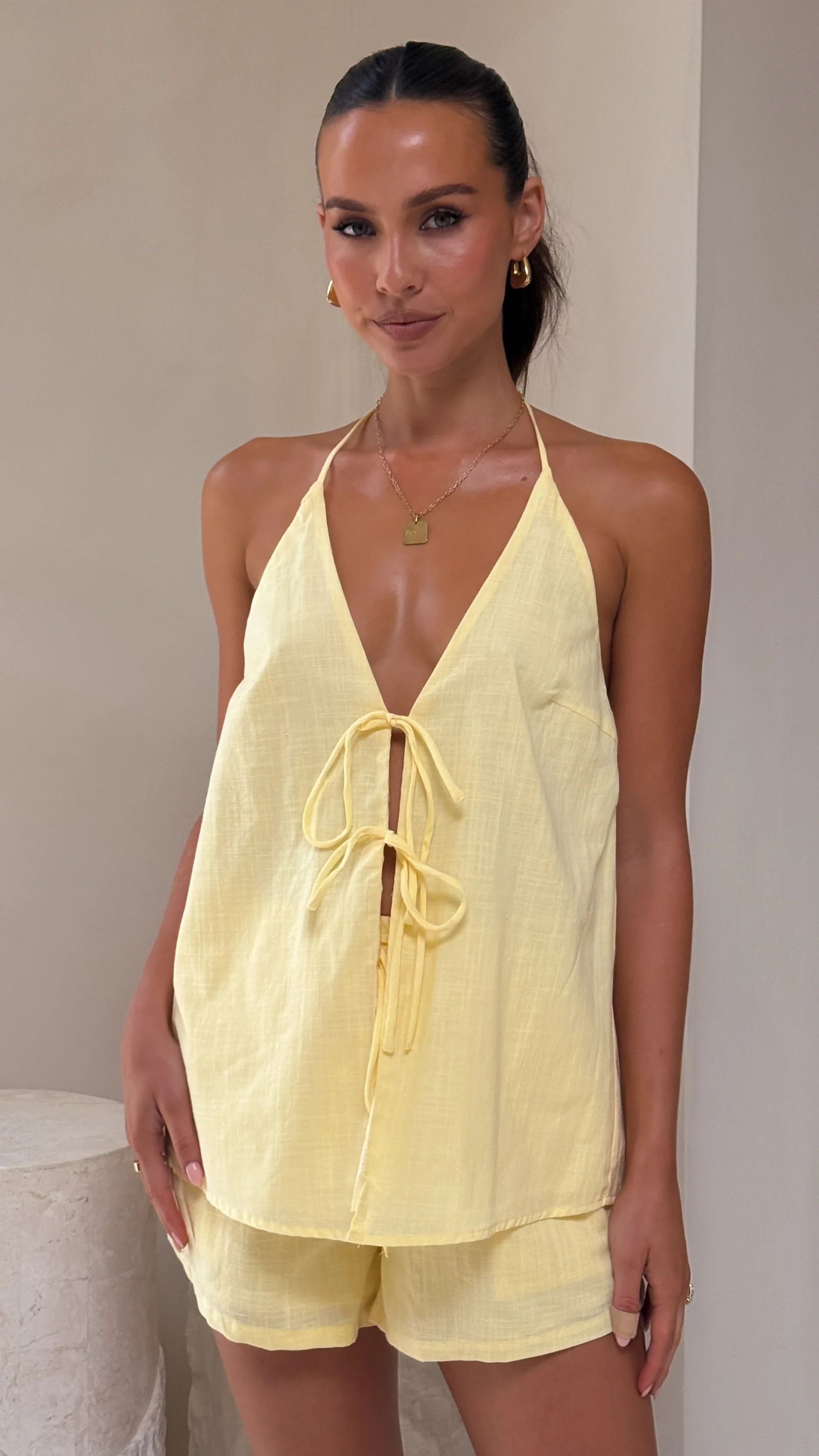 Octavia Shorts - Lemon - Image 8