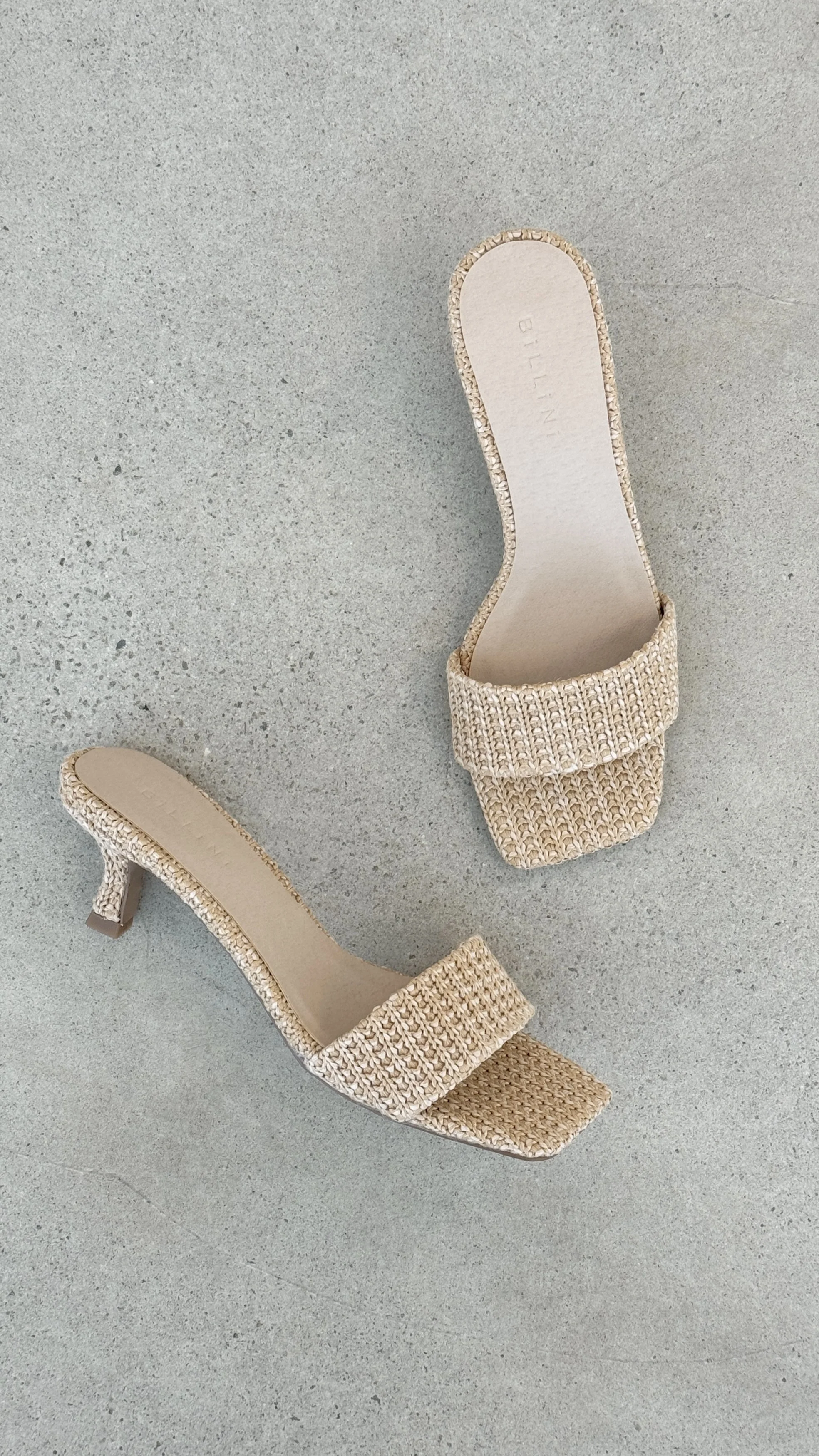 Olga Heel - Natural Raffia - Image 6