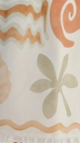 Olliana Mini Dress - Orange / Green Print - Image 8