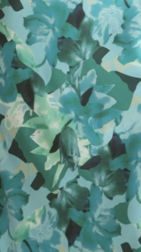 Oralia Maxi Dress - Dark Green Floral - Image 8