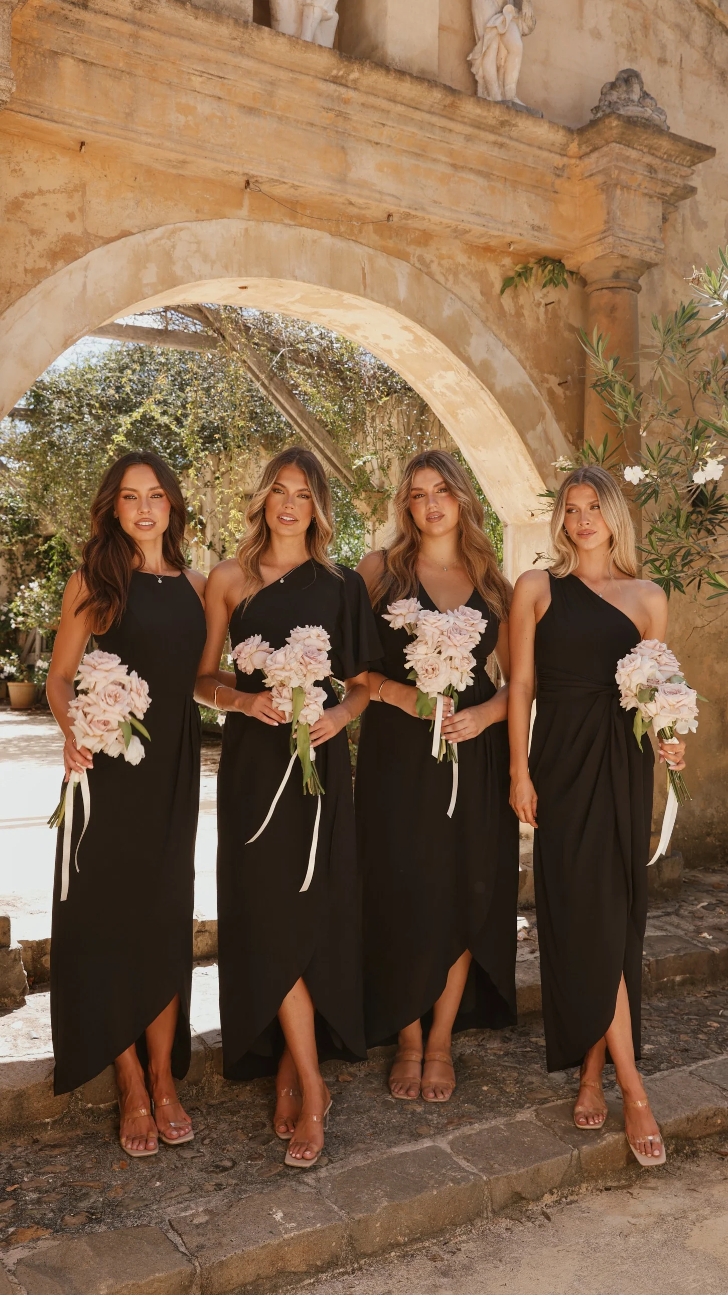 Pamela V Neck Maxi Dress - Black - Image 13