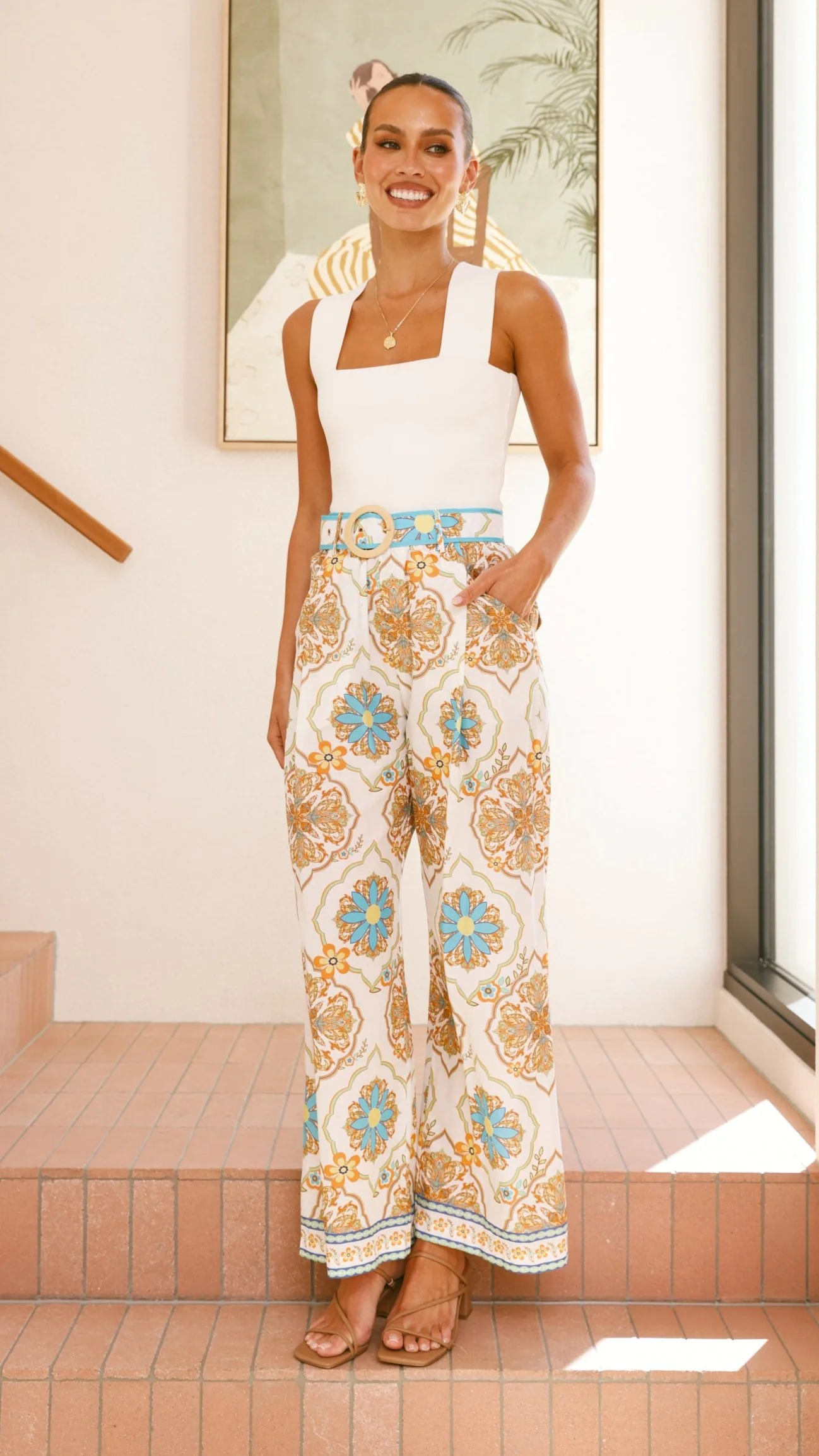 Paricia Pants - Supernova Print - Image 4