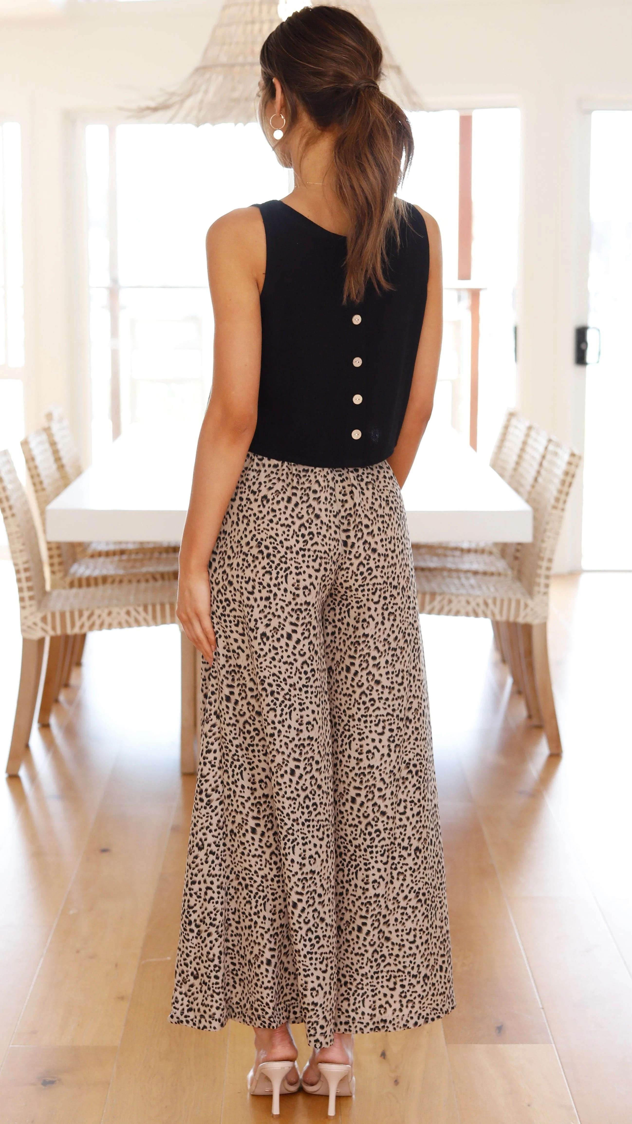 Persephone Crop Top - Black - Image 18