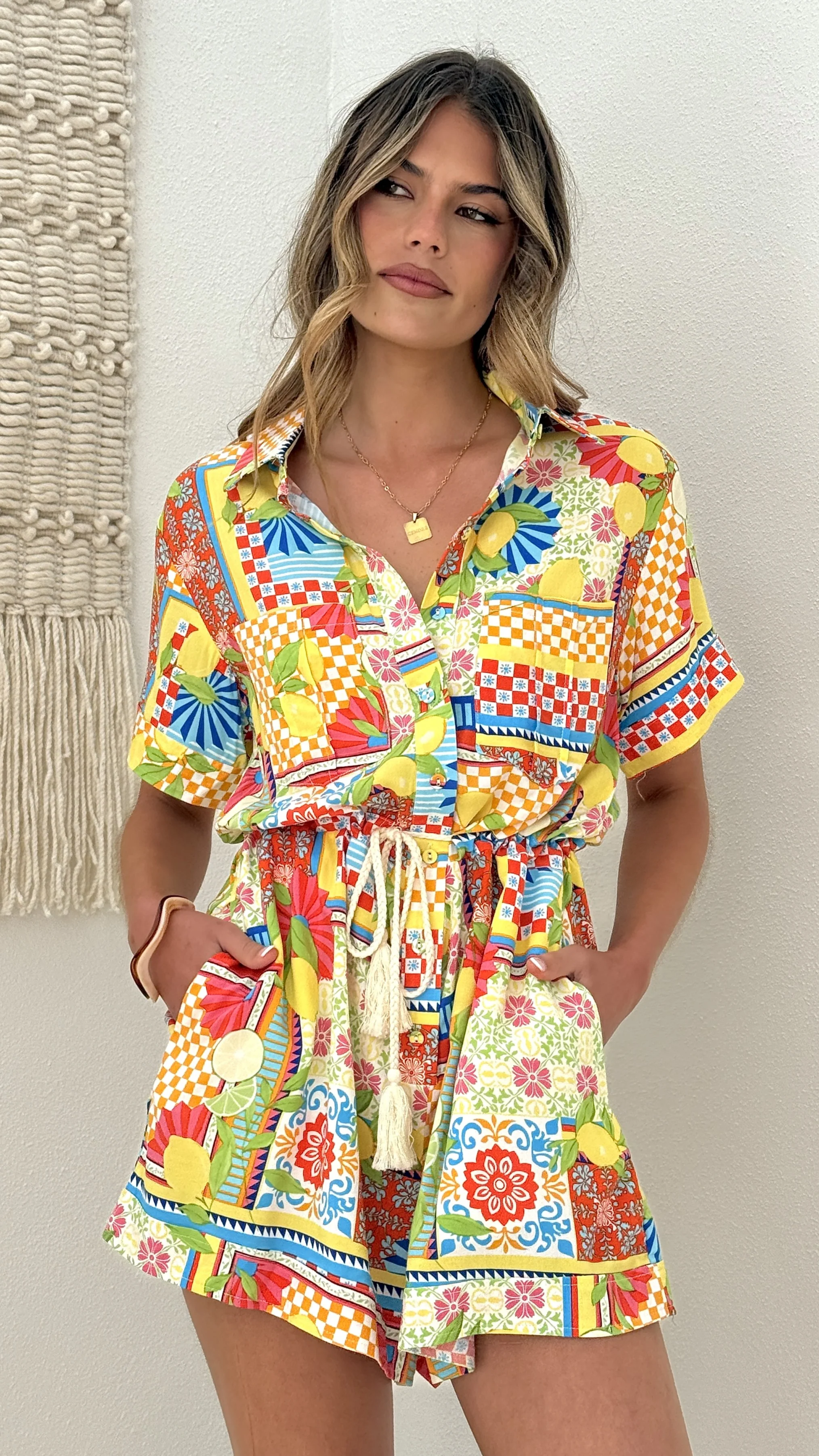 Rama Playsuit - Italian Summer - Image 5