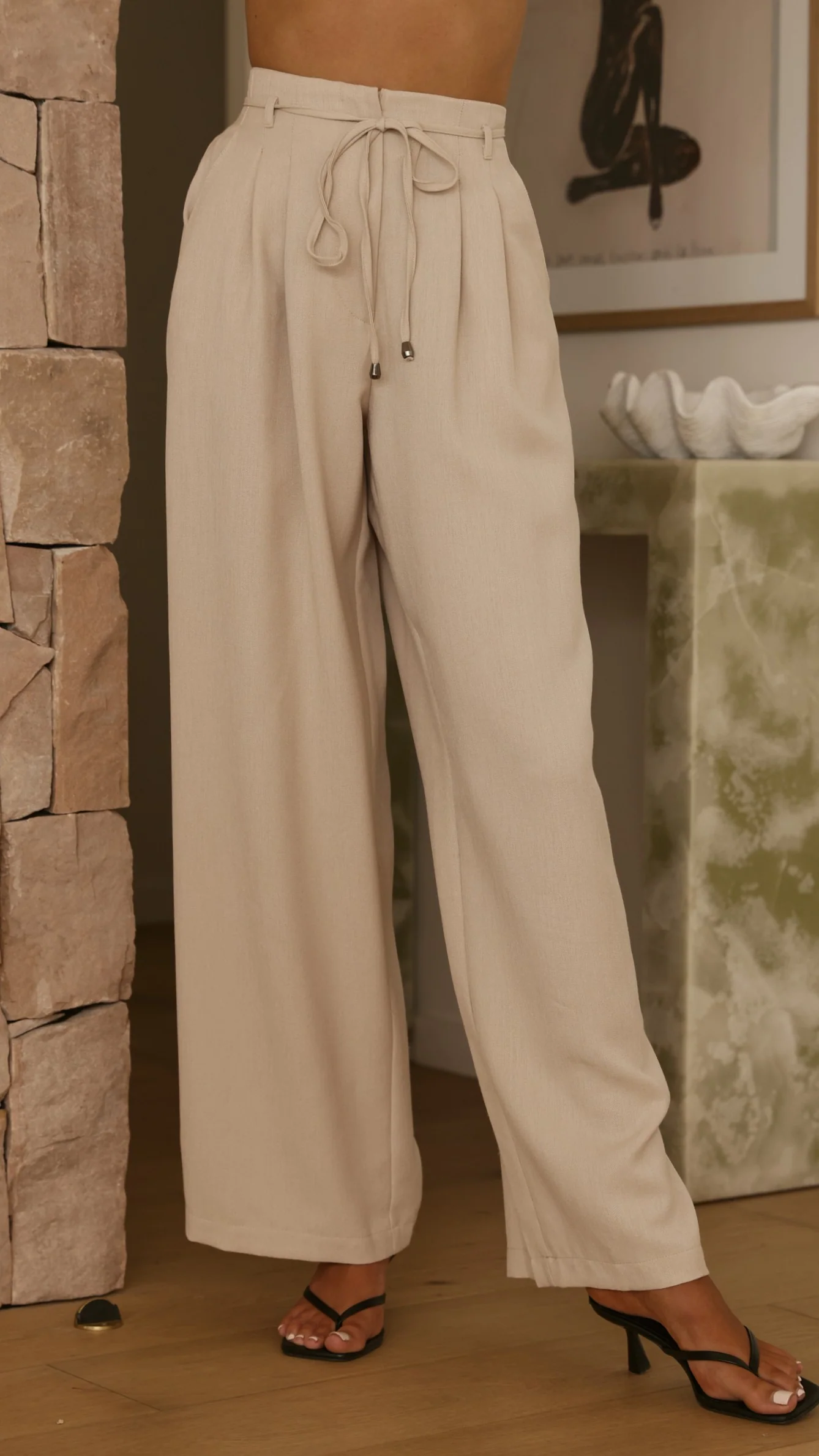 Rebekka Pants - Beige - Image 3