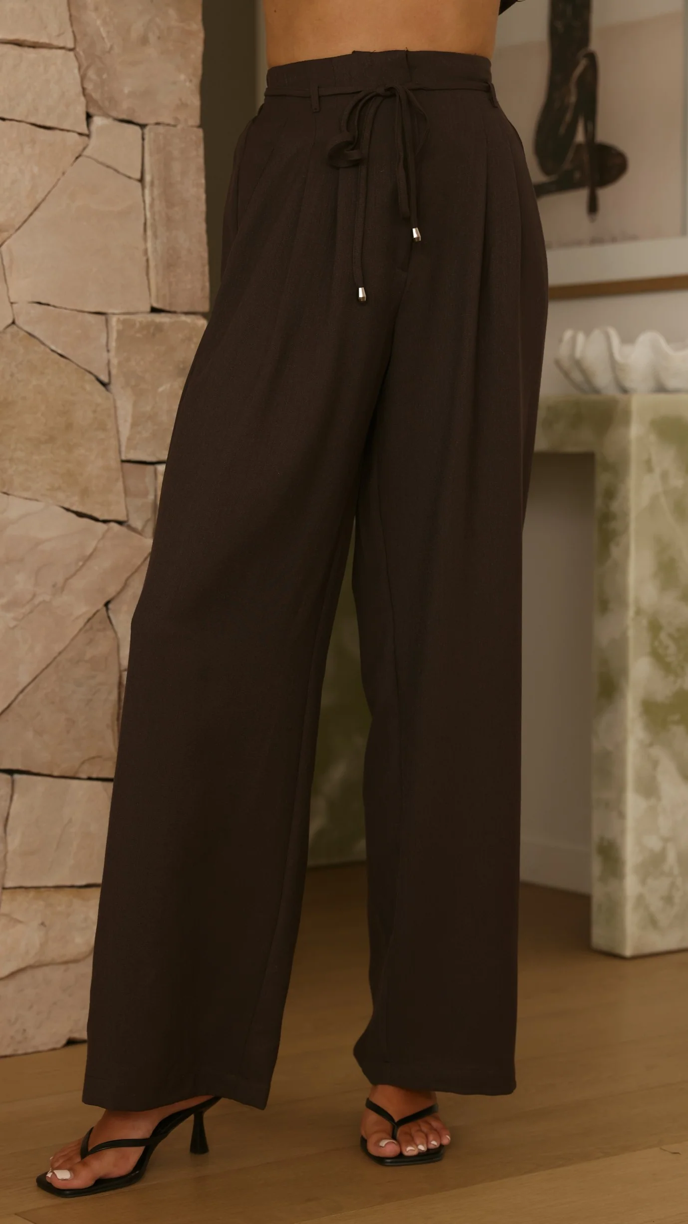 Rebekka Pants - Chocolate - Image 3